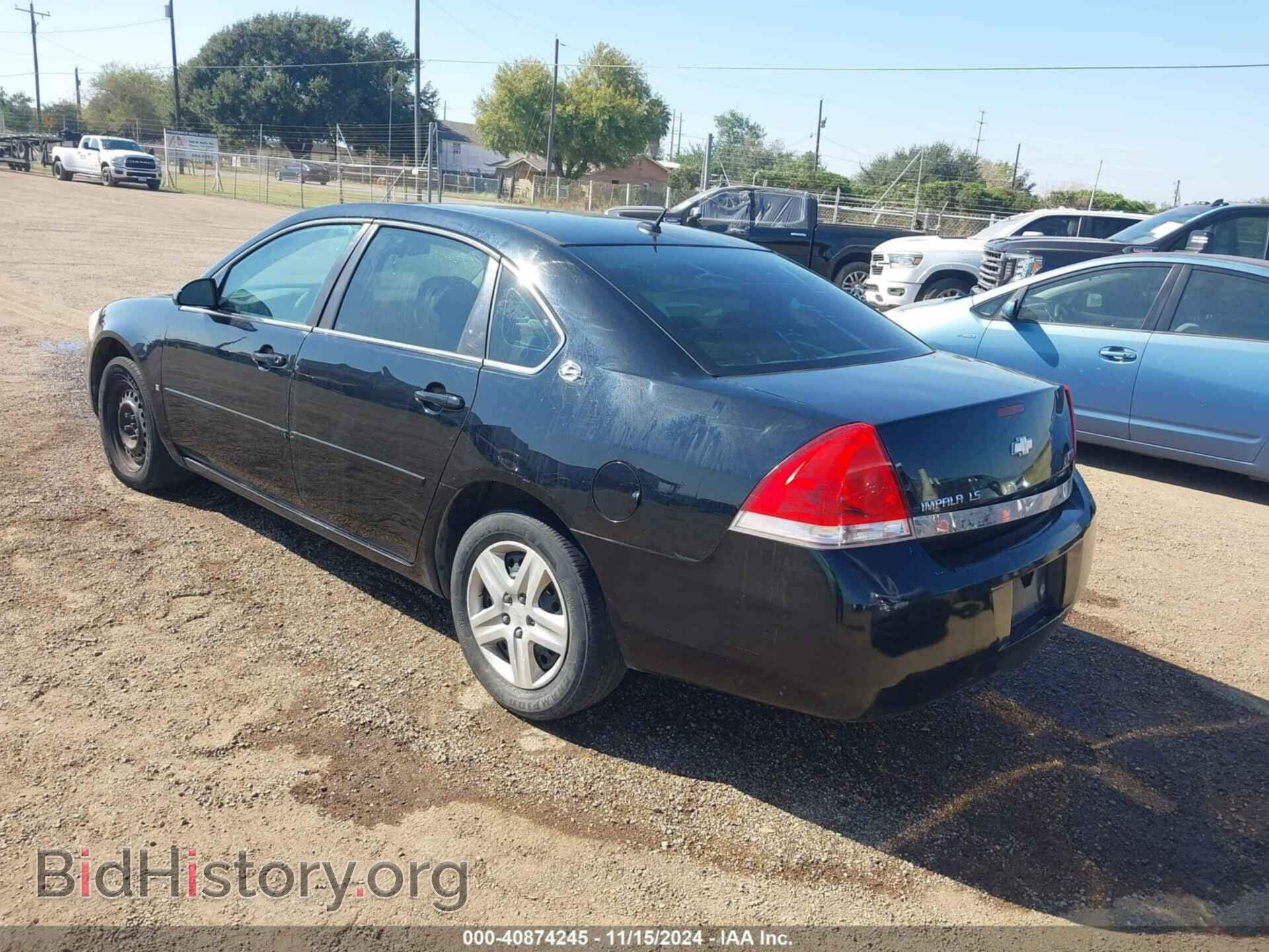 2007 CHEVROLET IMPALA - VIN: 2G1WB58K979376289 - Фото 3