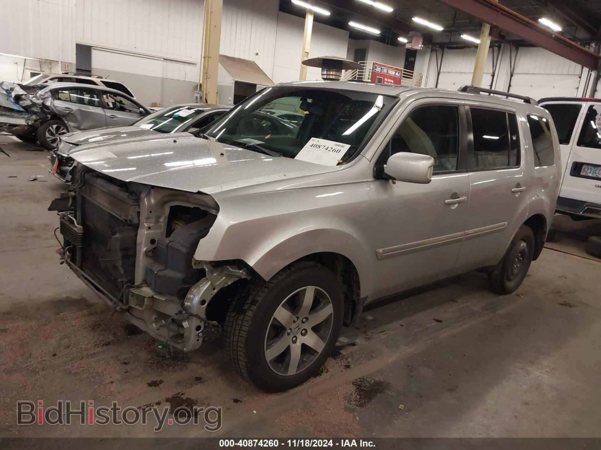 2012 HONDA PILOT - VIN: 5FNYF4H99CB028588 - Фото 2