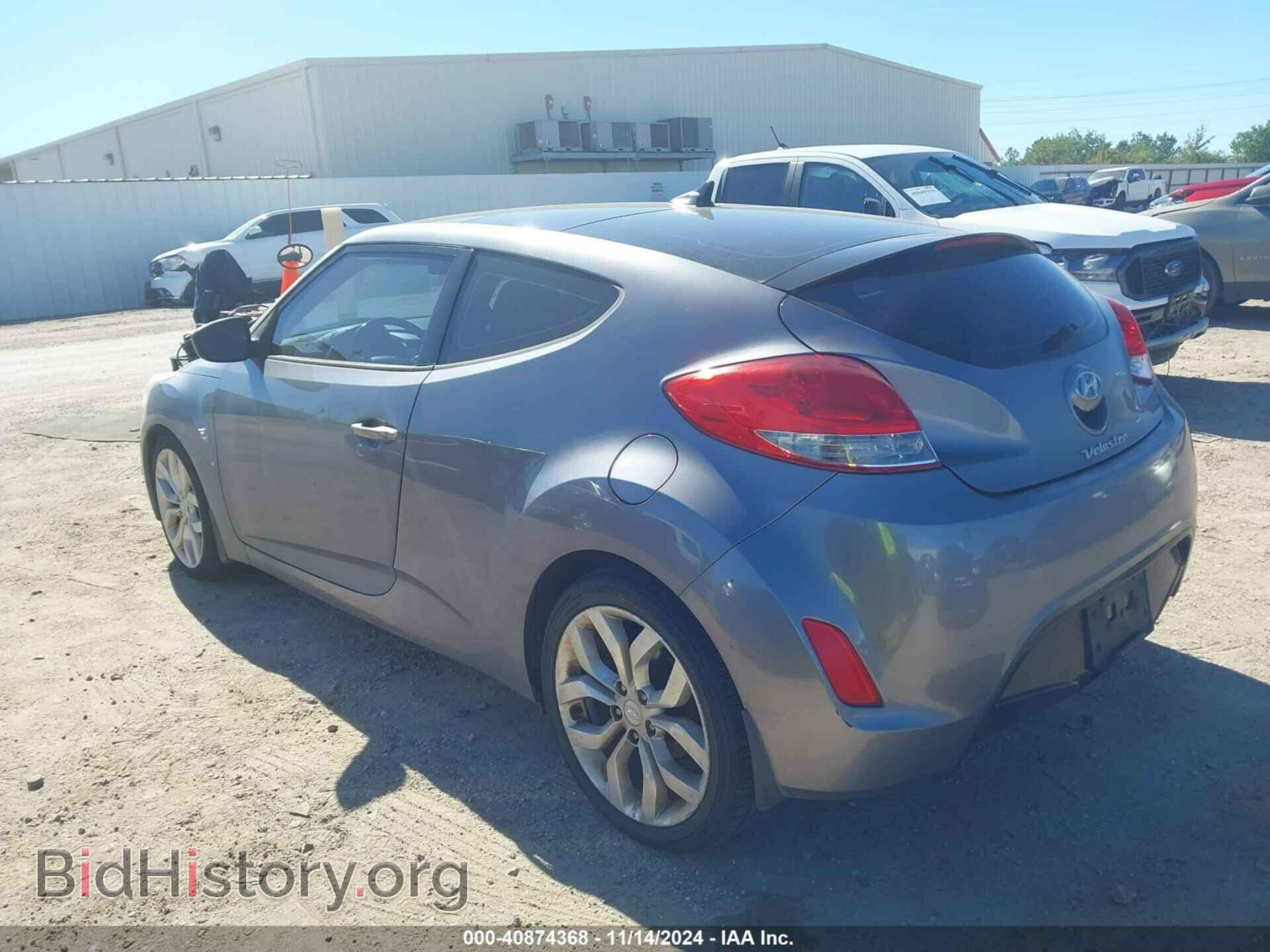 2013 HYUNDAI VELOSTER - VIN: KMHTC6AD9DU174717 - Фото 3