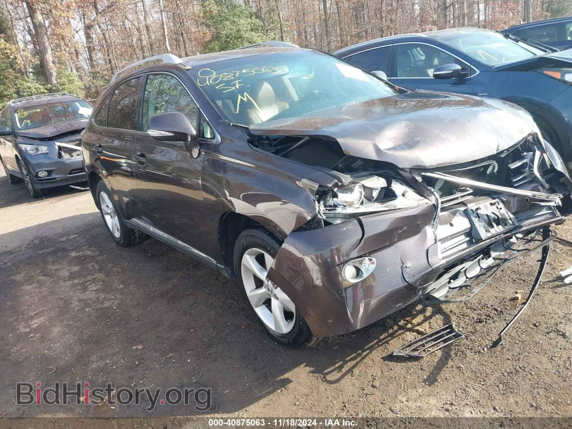 Фотография 2T2BK1BA0DC160188 - LEXUS RX 350 2013