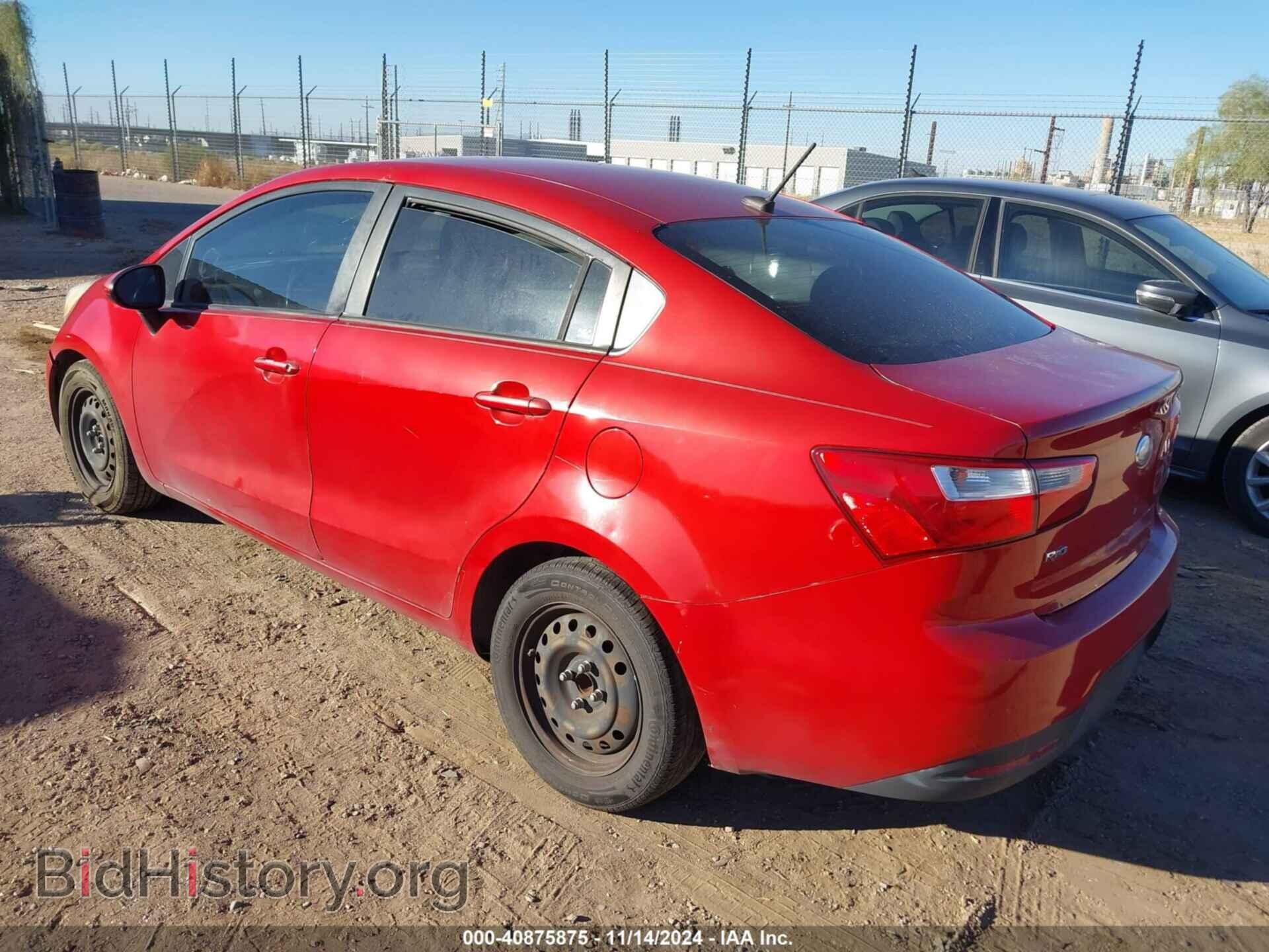2013 KIA RIO - VIN: KNADM4A31D6280873 - Фото 3