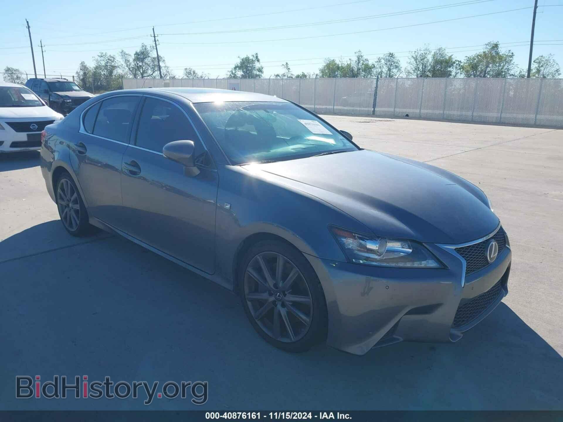 Фотография JTHBE1BLXFA013573 - LEXUS GS 2015