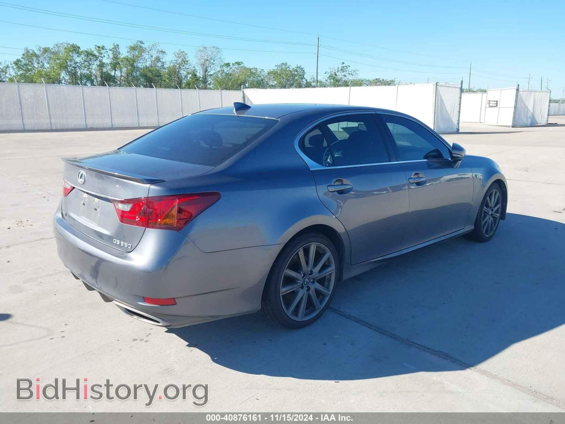 2015 LEXUS GS - VIN: JTHBE1BLXFA013573 - Фото 4