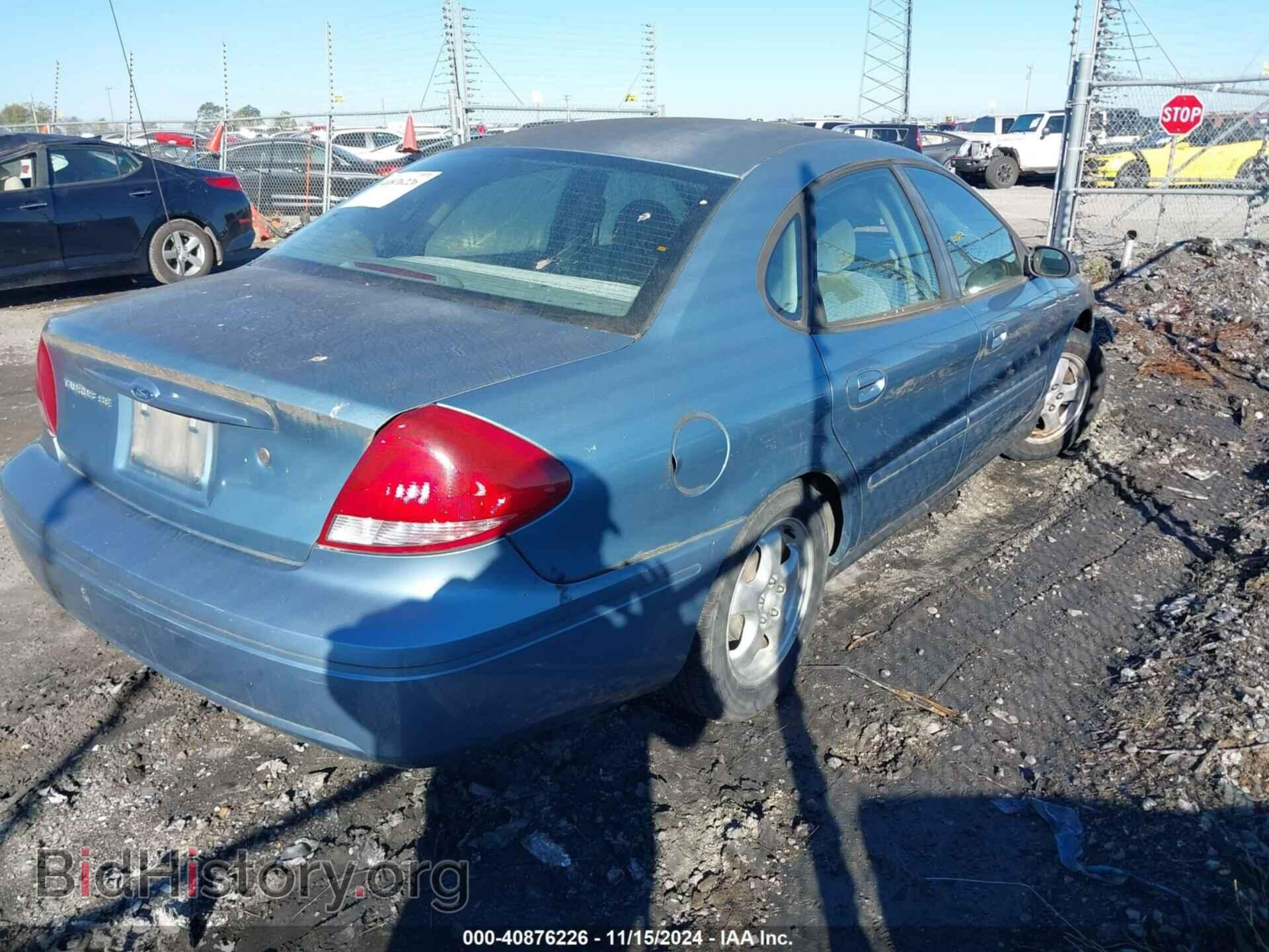 2007 FORD TAURUS - VIN: 1FAFP53U17A131904 - Фото 4