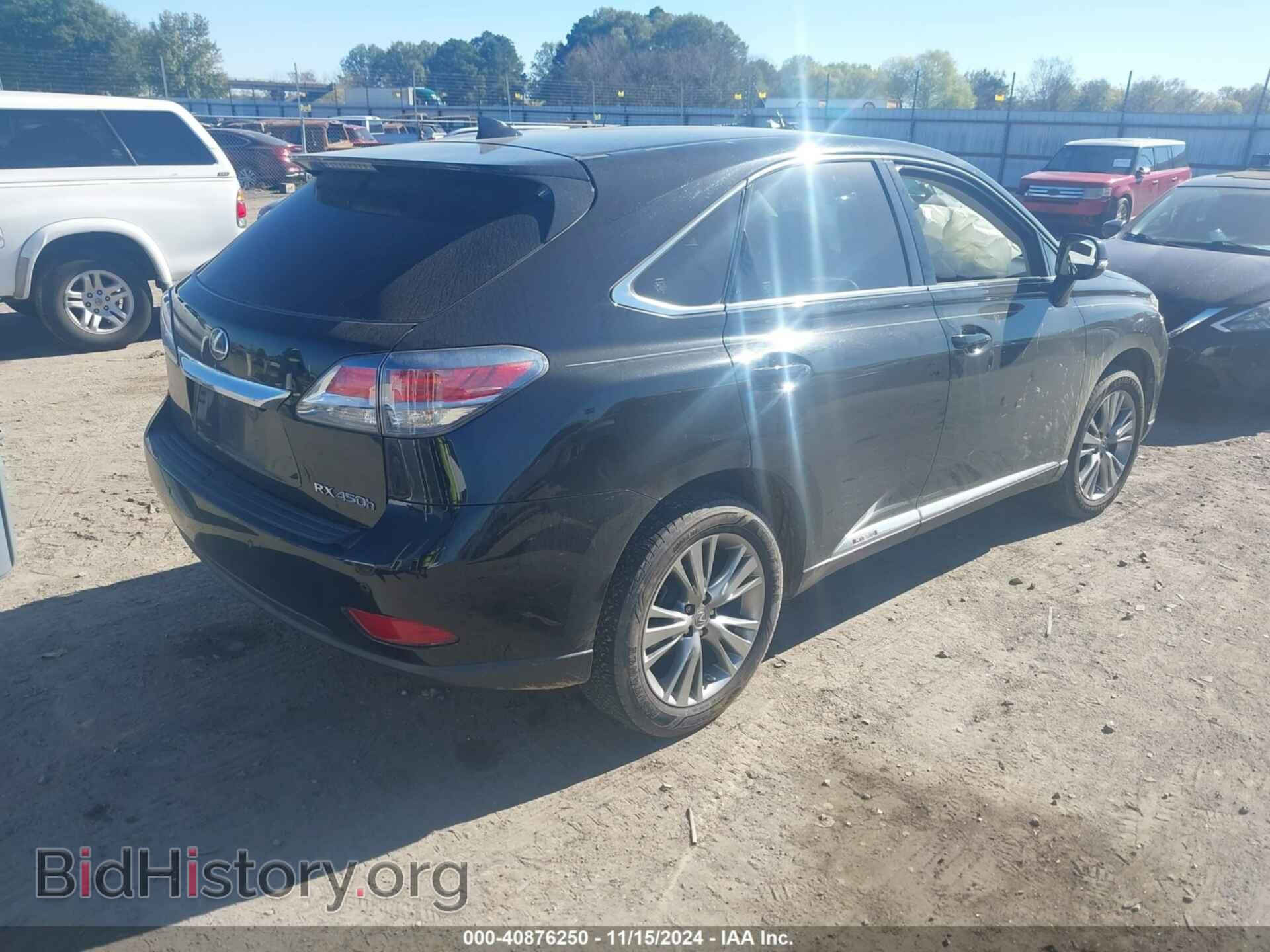 2014 LEXUS RX 450H - VIN: JTJZB1BA2E2009899 - Фото 4