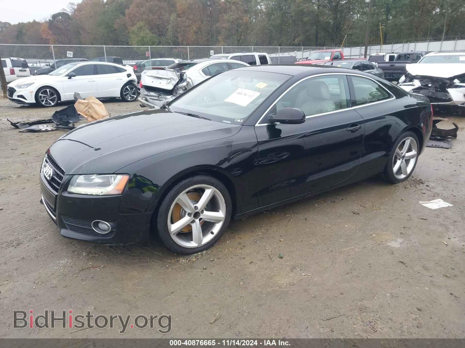 2010 AUDI A5 - VIN: WAUCKAFR2AA027938 - Фото 2