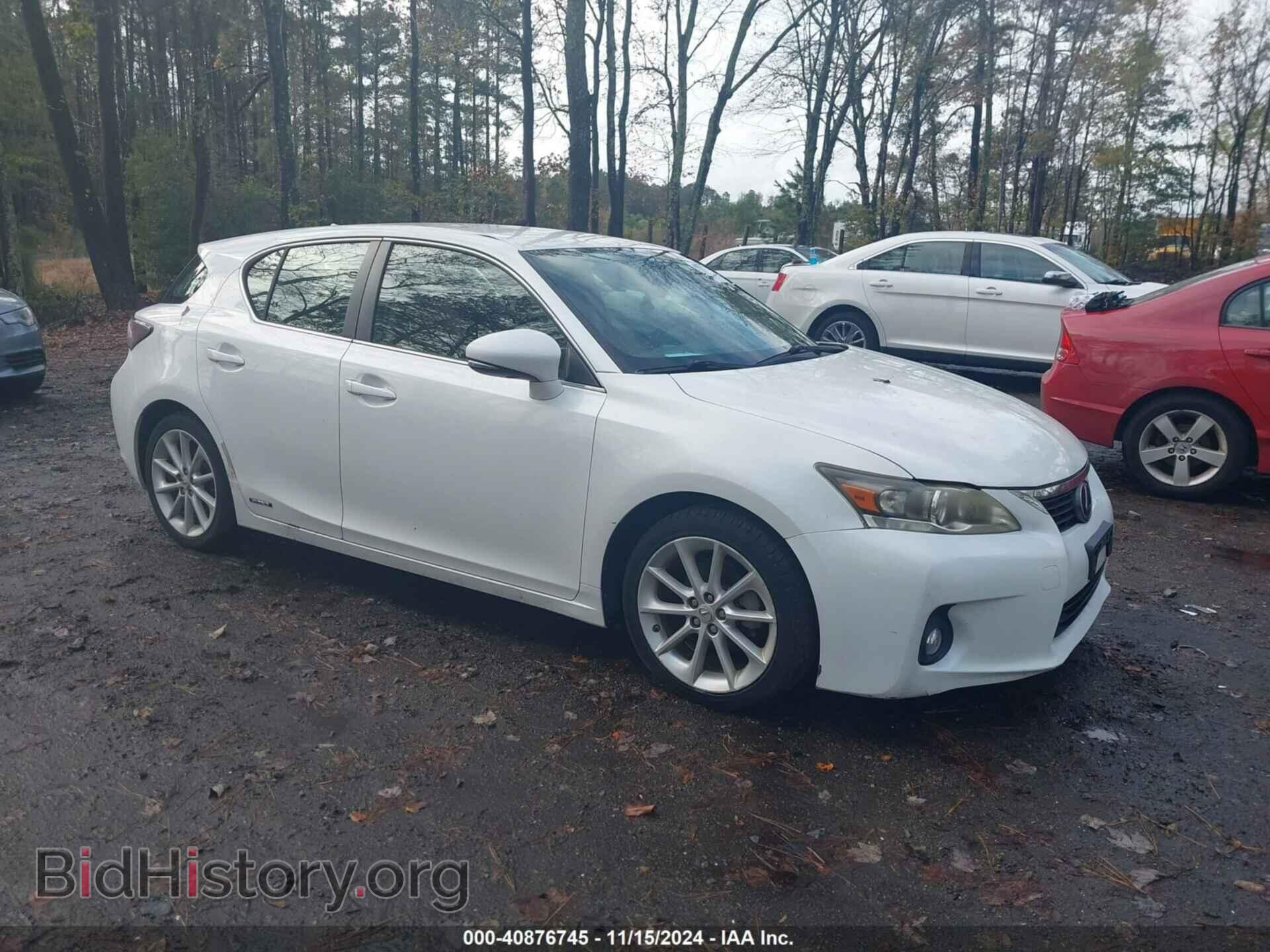 Фотография JTHKD5BH4B2013188 - LEXUS CT 200H 2011