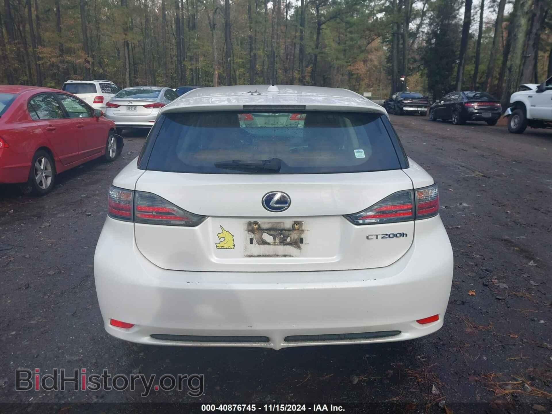 2011 LEXUS CT 200H - VIN: JTHKD5BH4B2013188 - Фото 16