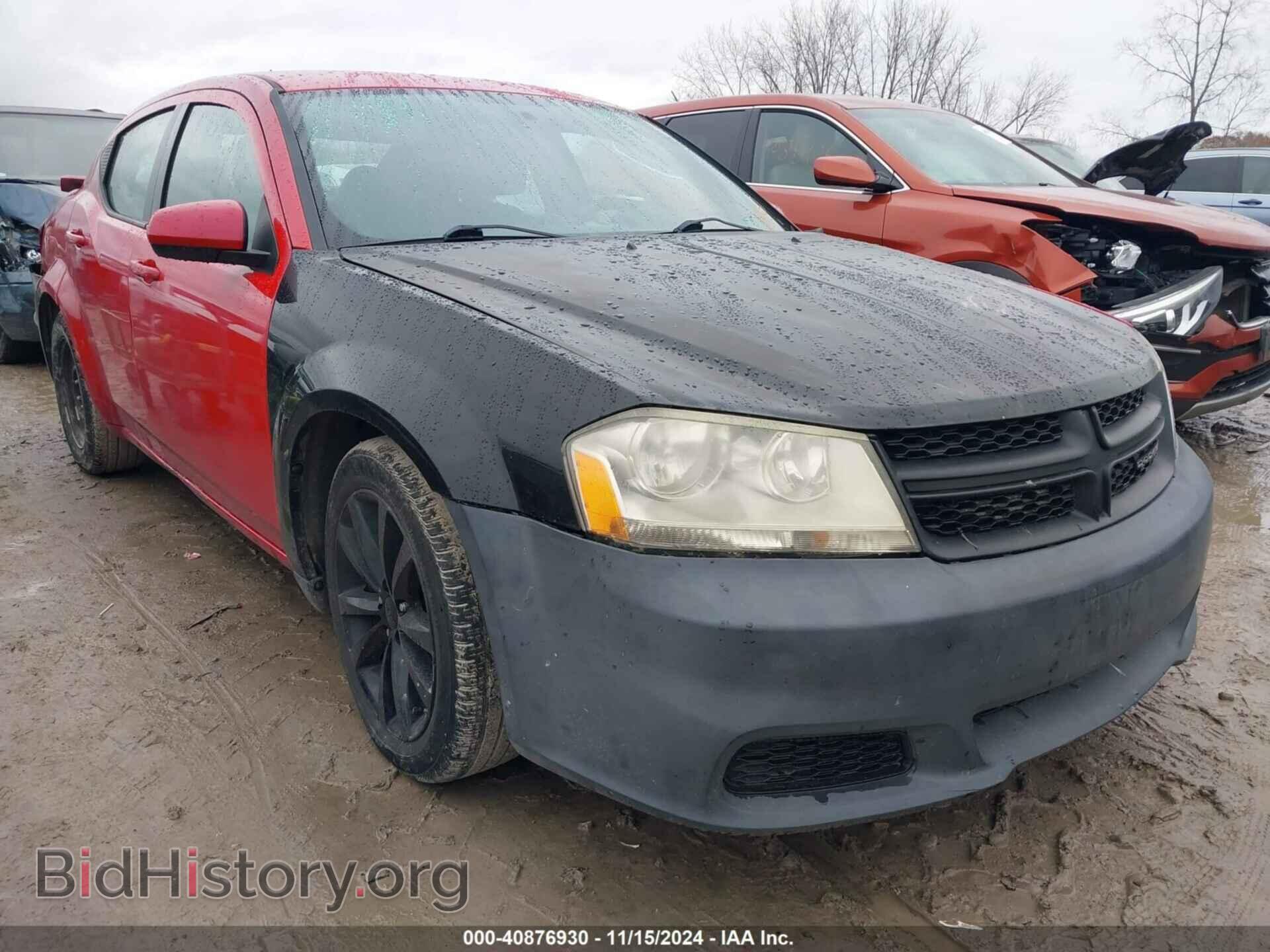 Photo 1C3CDZAB7DN658613 - DODGE AVENGER 2013