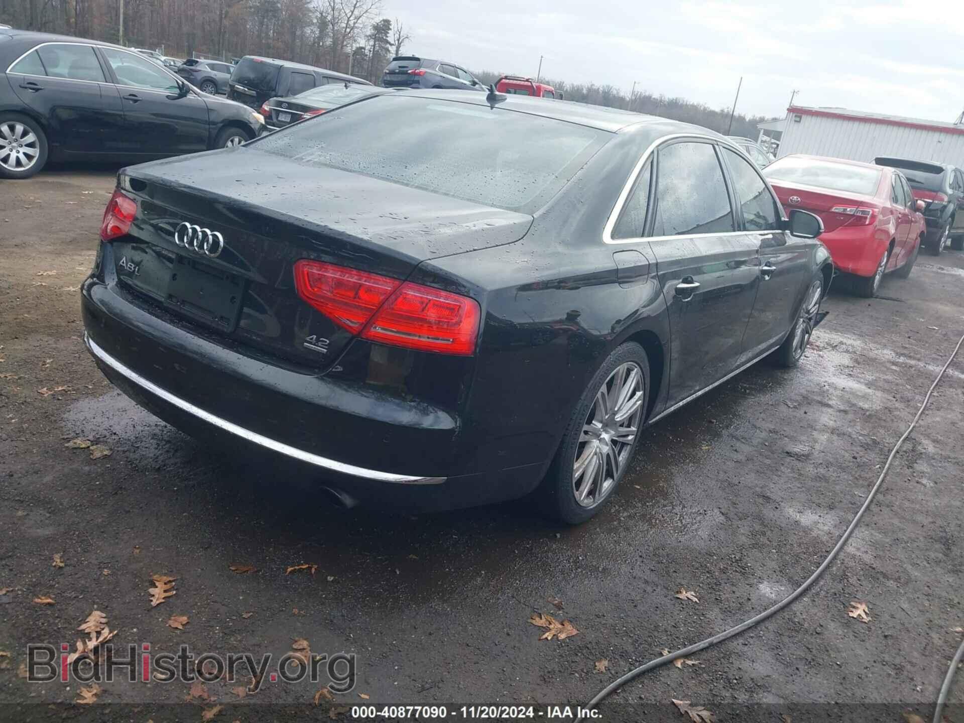 2012 AUDI A8 L - VIN: WAURVAFD8CN006917 - Photo 4