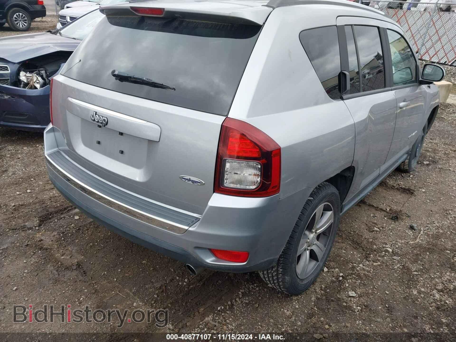 2016 JEEP COMPASS - VIN: 1C4NJCEAXGD716042 - Фото 4