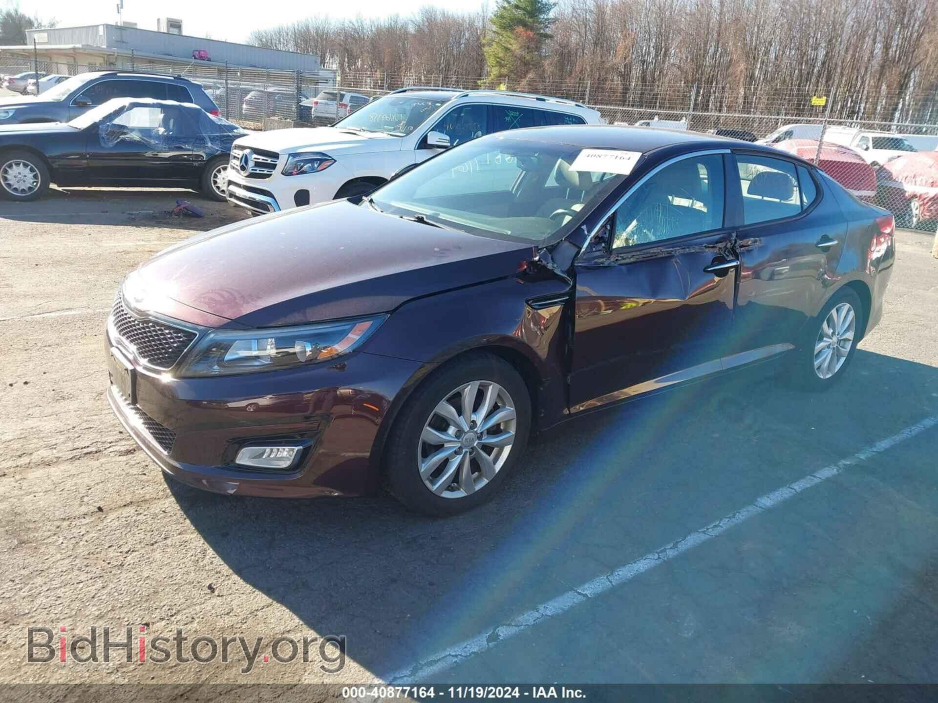 2015 KIA OPTIMA - VIN: 5XXGN4A7XFG407933 - Фото 2