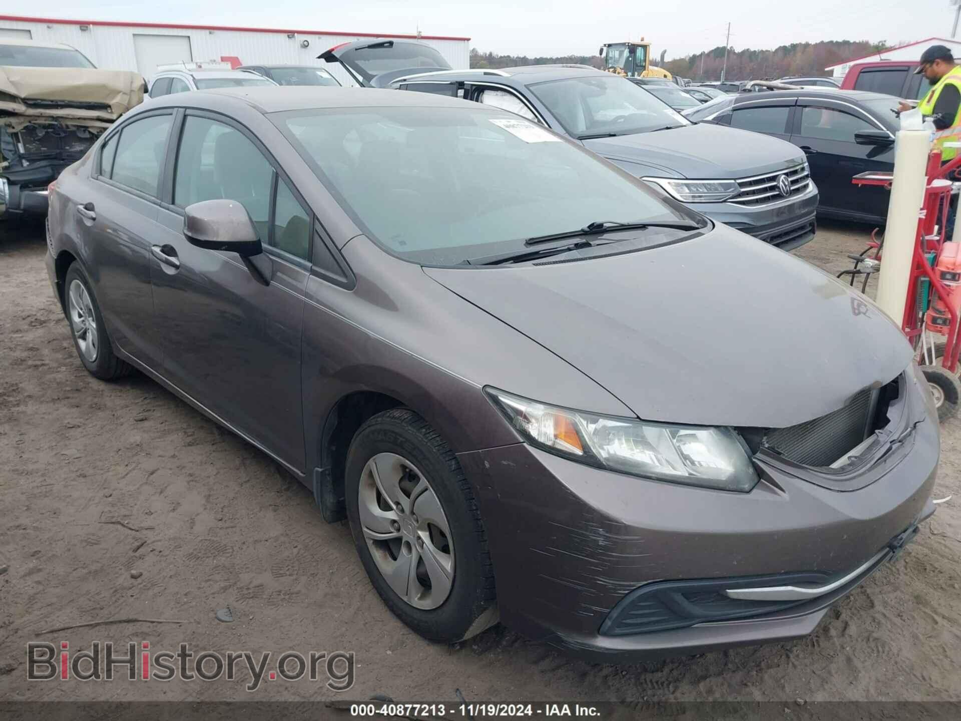 Фотография 2HGFB2F52DH564447 - HONDA CIVIC 2013