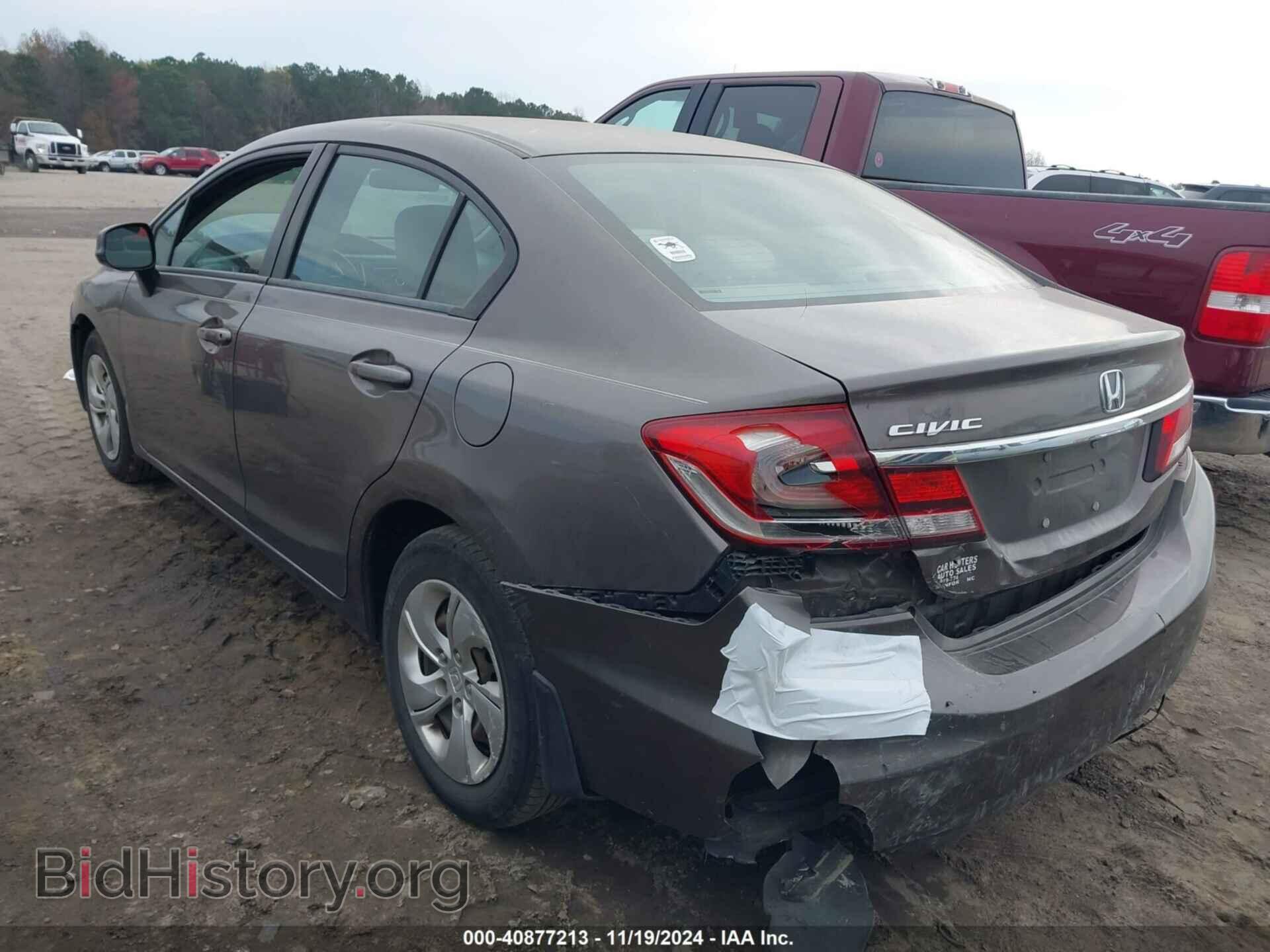 2013 HONDA CIVIC - VIN: 2HGFB2F52DH564447 - Фото 3