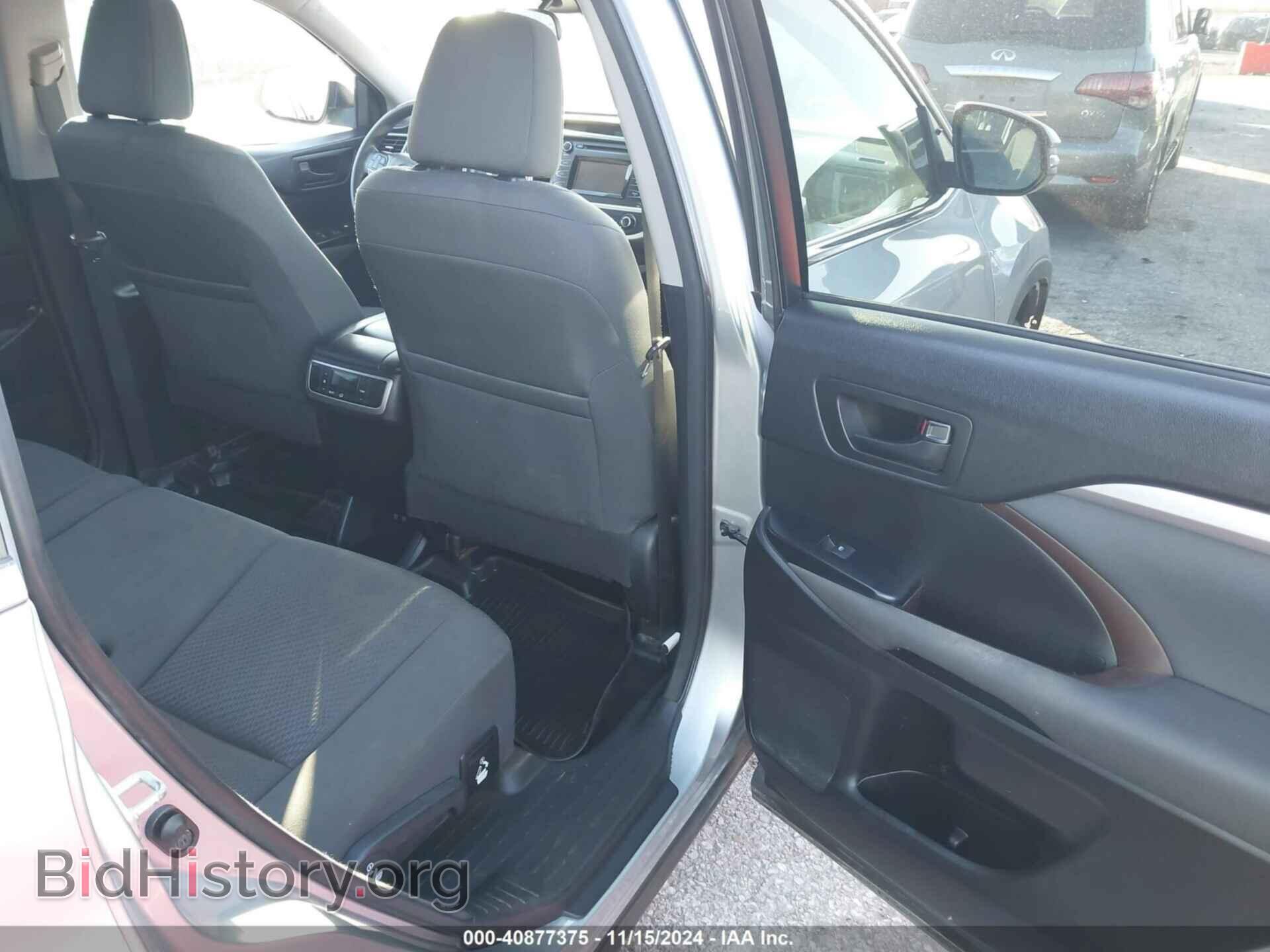 2017 TOYOTA HIGHLANDER - VIN: 5TDZZRFH7HS200526 - Фото 8