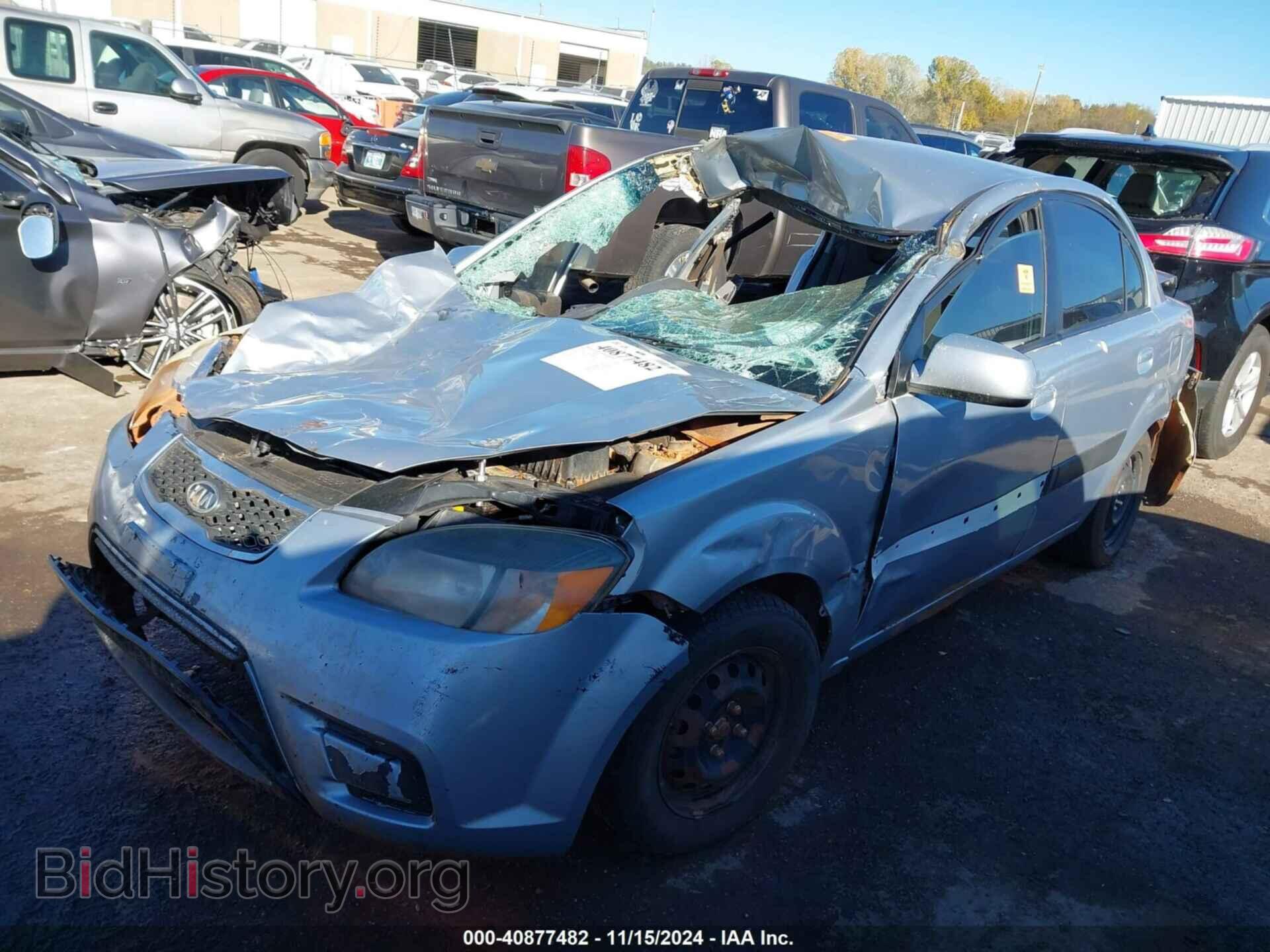 2011 KIA RIO - VIN: KNADH4A37B6954655 - Фото 2
