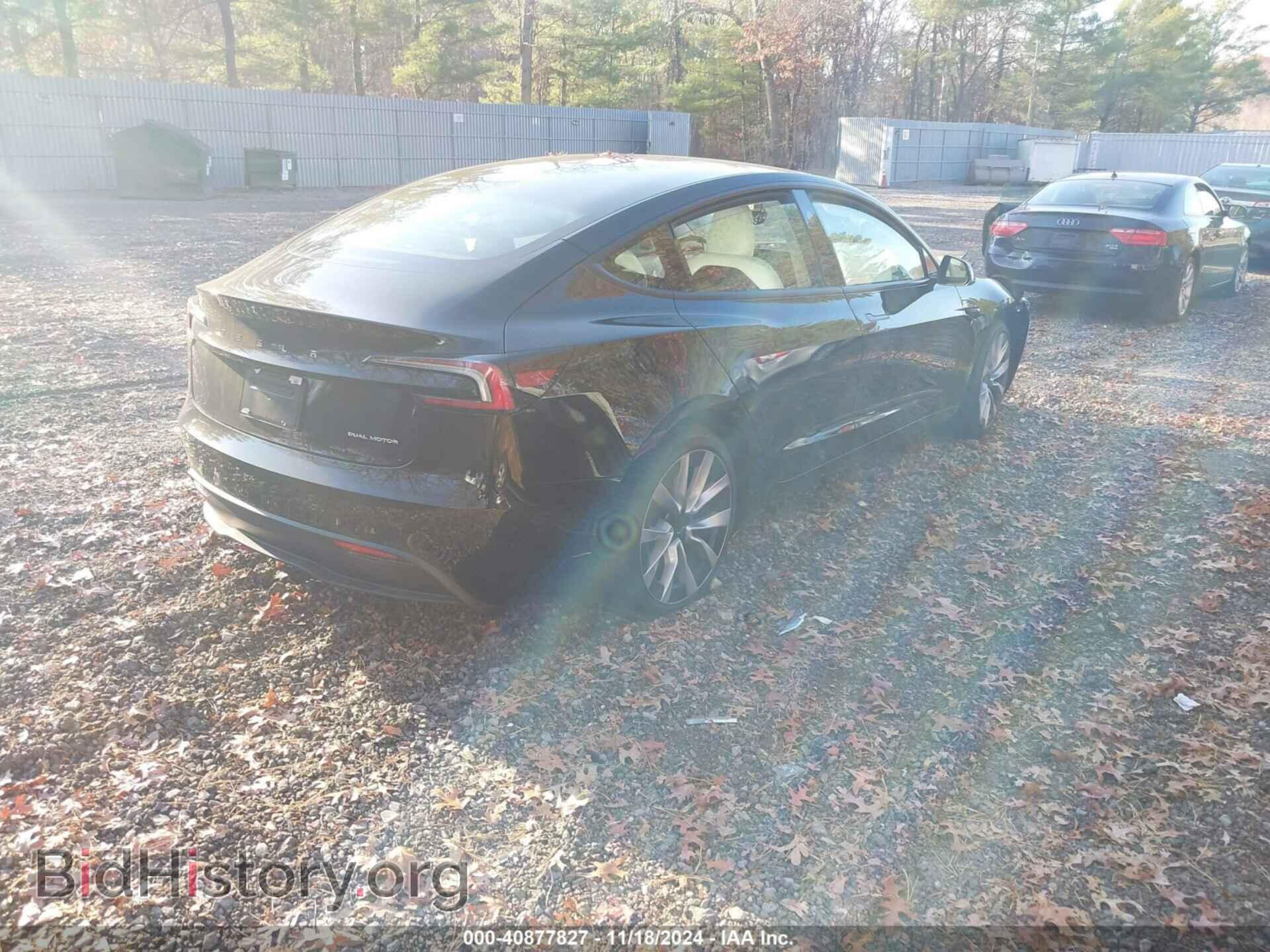 2025 TESLA MODEL 3 - VIN: 5YJ3E1EB2SF875728 - Фото 4