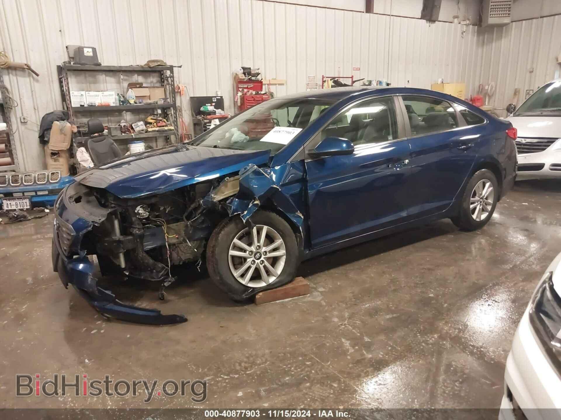 2017 HYUNDAI SONATA - VIN: 5NPE24AF7HH578024 - Фото 2