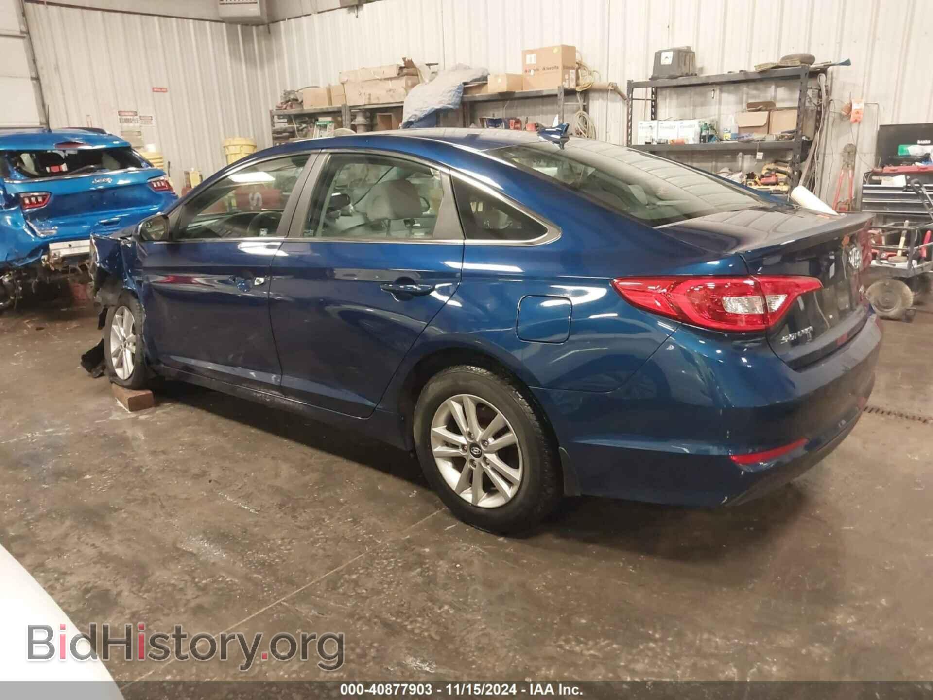 2017 HYUNDAI SONATA - VIN: 5NPE24AF7HH578024 - Фото 3