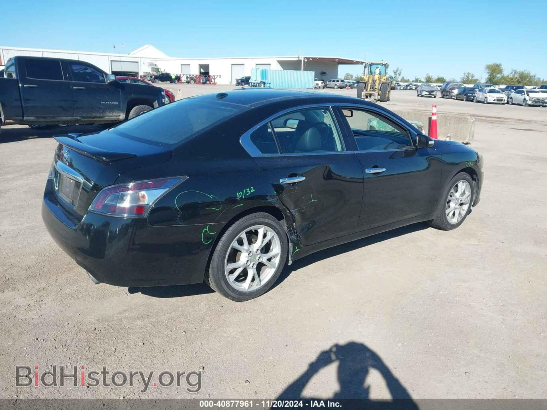 2013 NISSAN MAXIMA - VIN: 1N4AA5AP7DC826123 - Фото 4