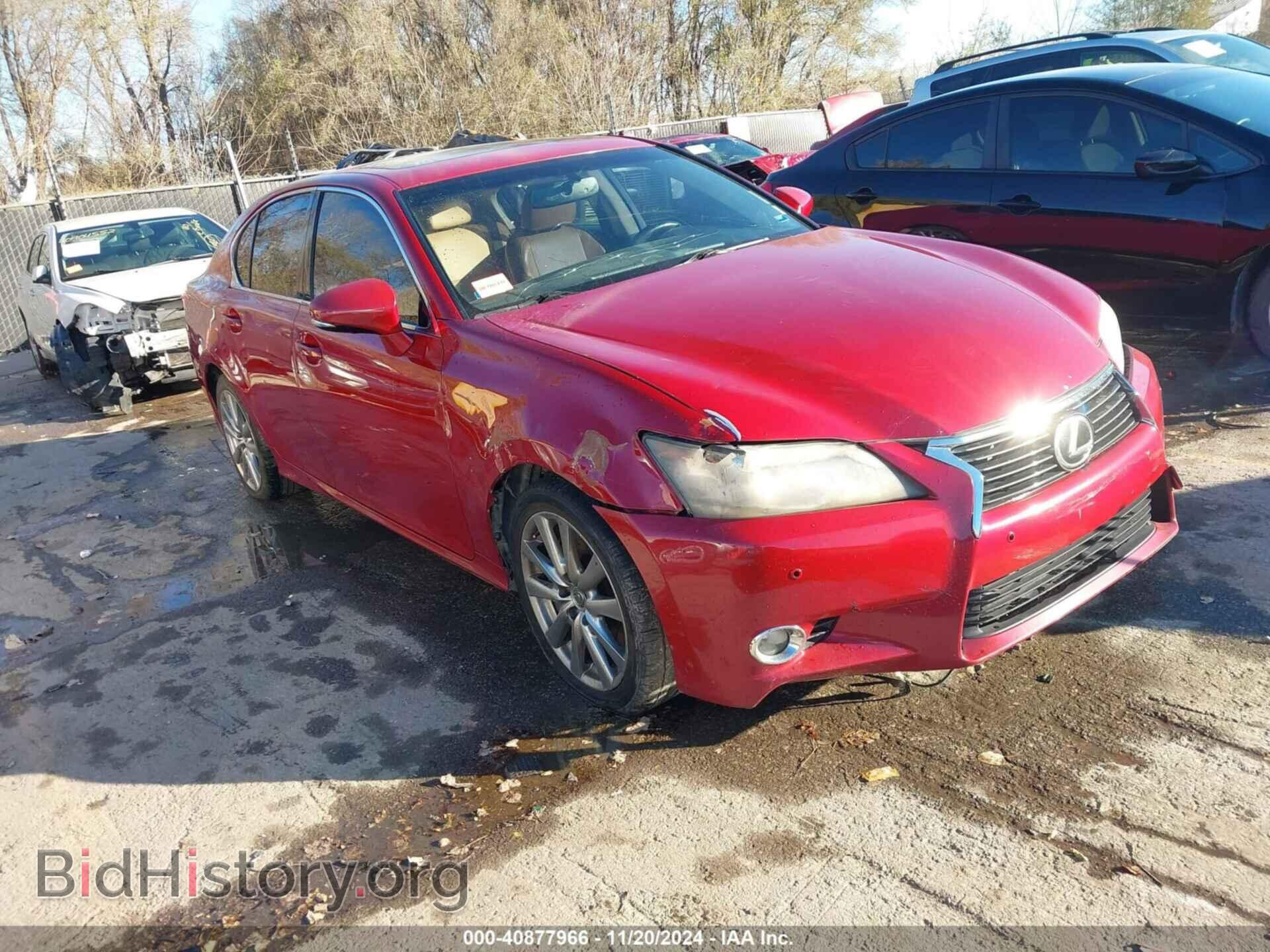 Photo JTHCE1BL3D5001663 - LEXUS GS 350 2013