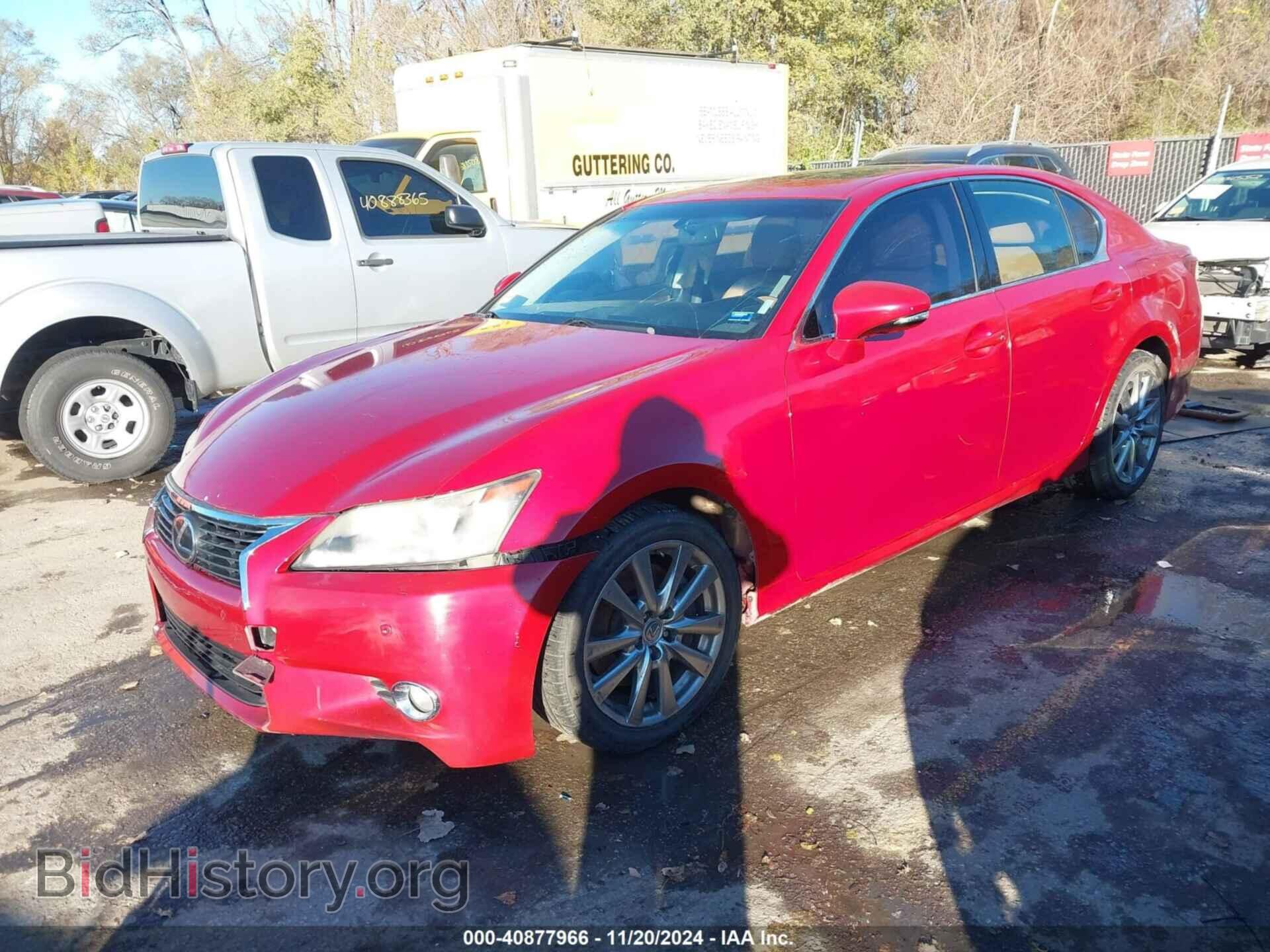 2013 LEXUS GS 350 - VIN: JTHCE1BL3D5001663 - Фото 2