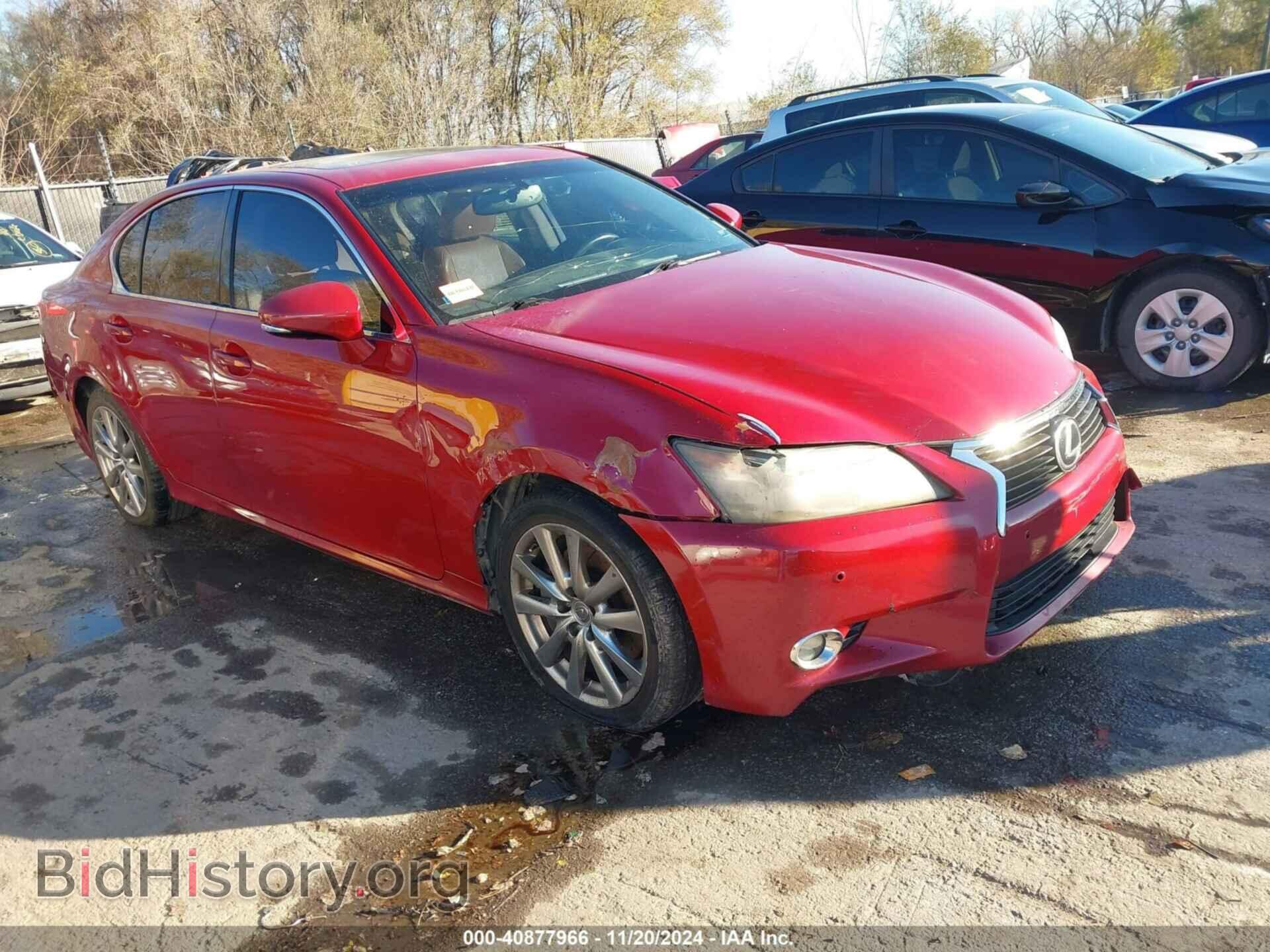 2013 LEXUS GS 350 - VIN: JTHCE1BL3D5001663 - Фото 6