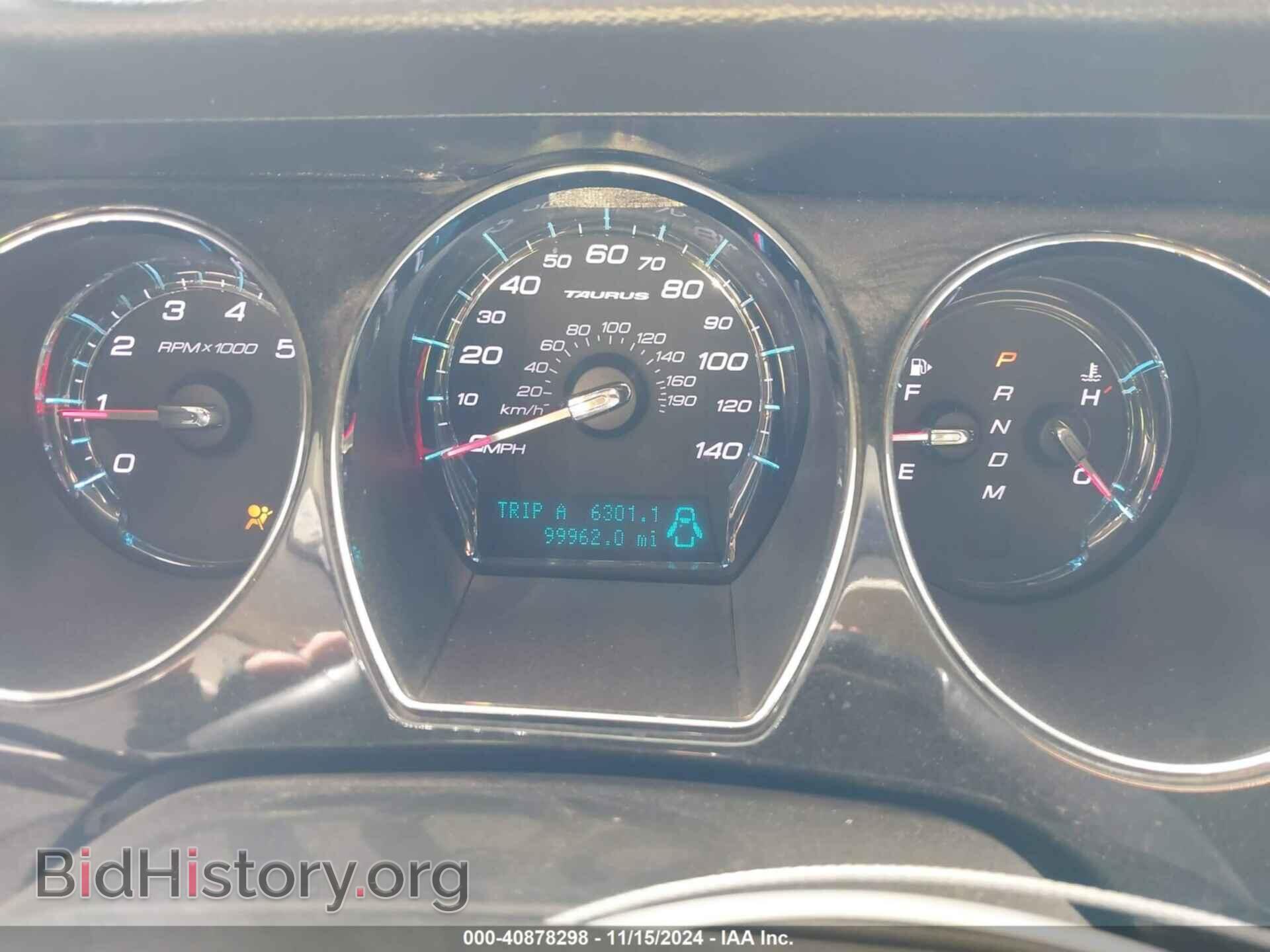 2011 FORD TAURUS - VIN: 1FAHP2FW1BG151337 - Фото 7