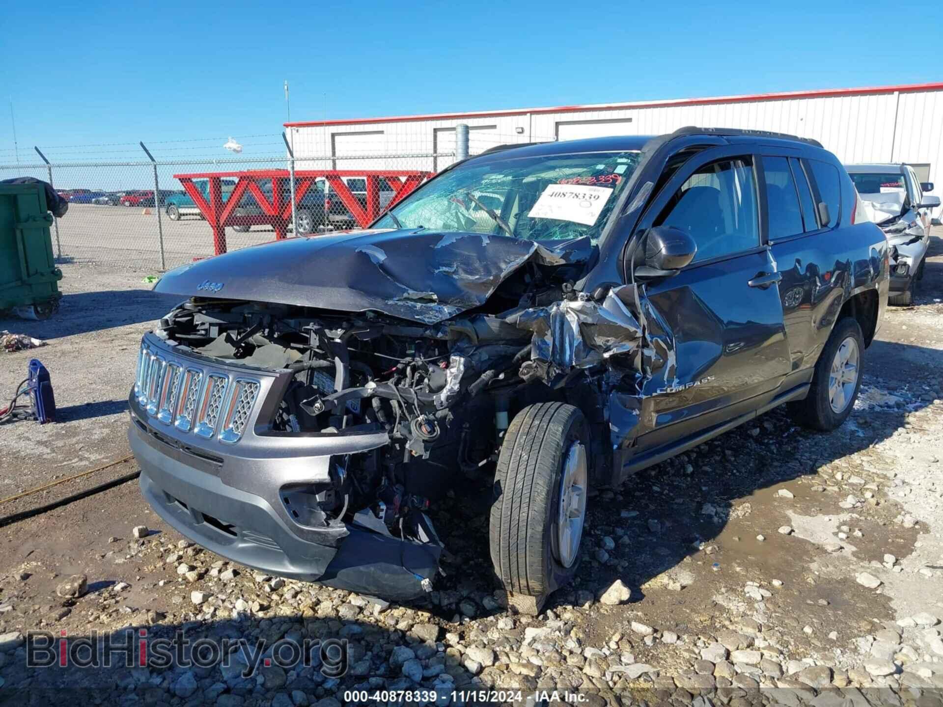 2016 JEEP COMPASS - VIN: 1C4NJCEA1GD735000 - Фото 2