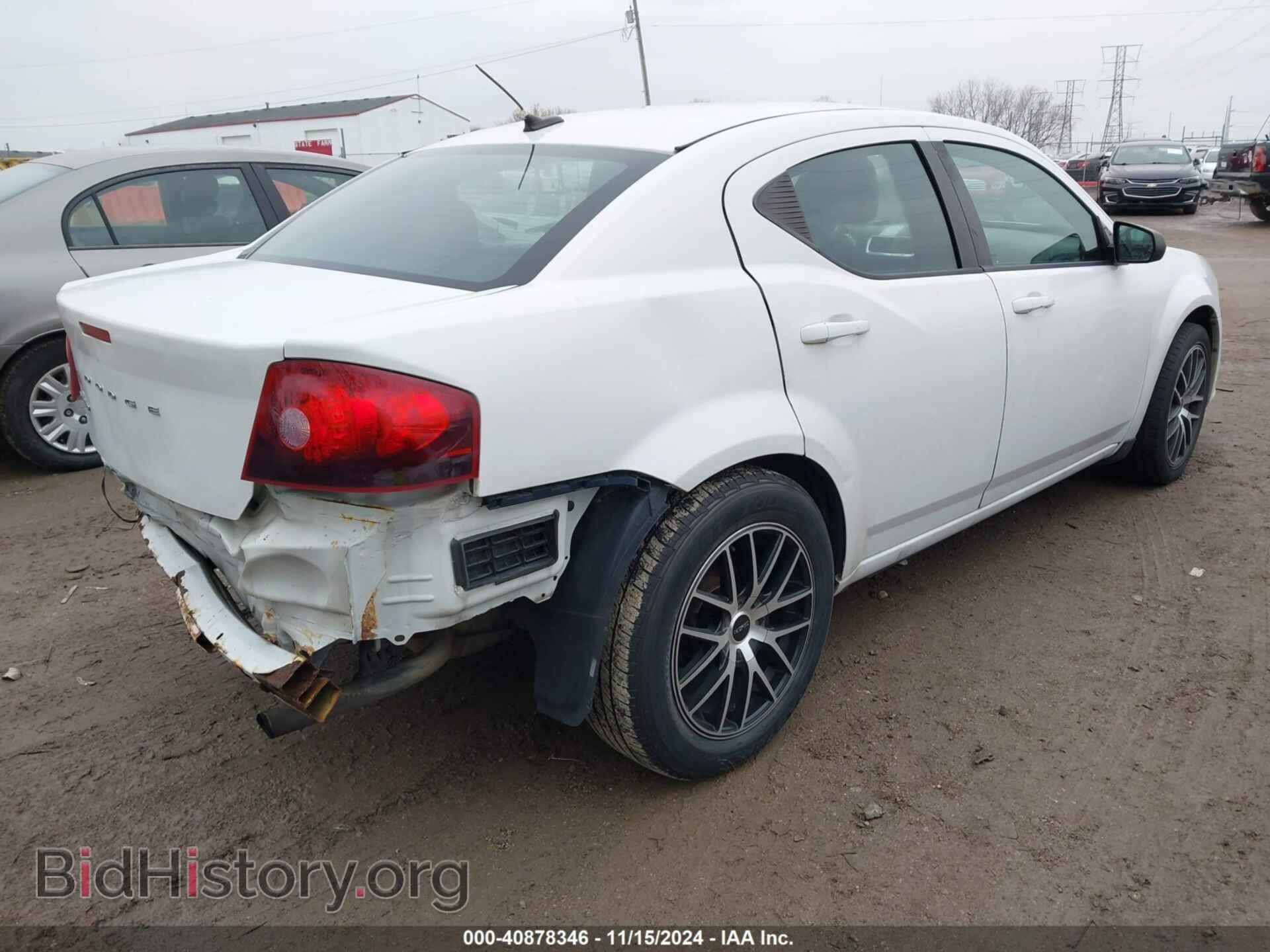 2013 DODGE AVENGER - VIN: 1C3CDZAB5DN605148 - Photo 4