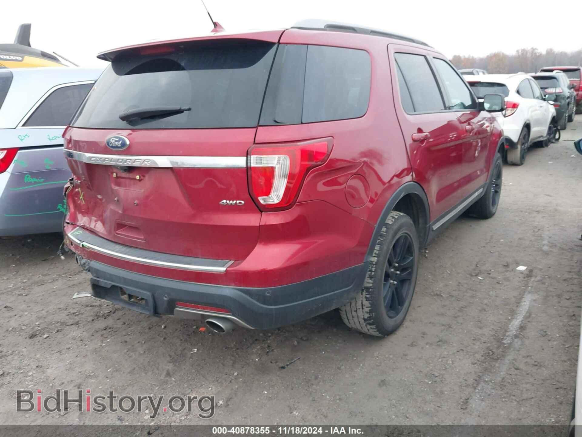 2018 FORD EXPLORER - VIN: 1FM5K8D8XJGB48224 - Фото 4