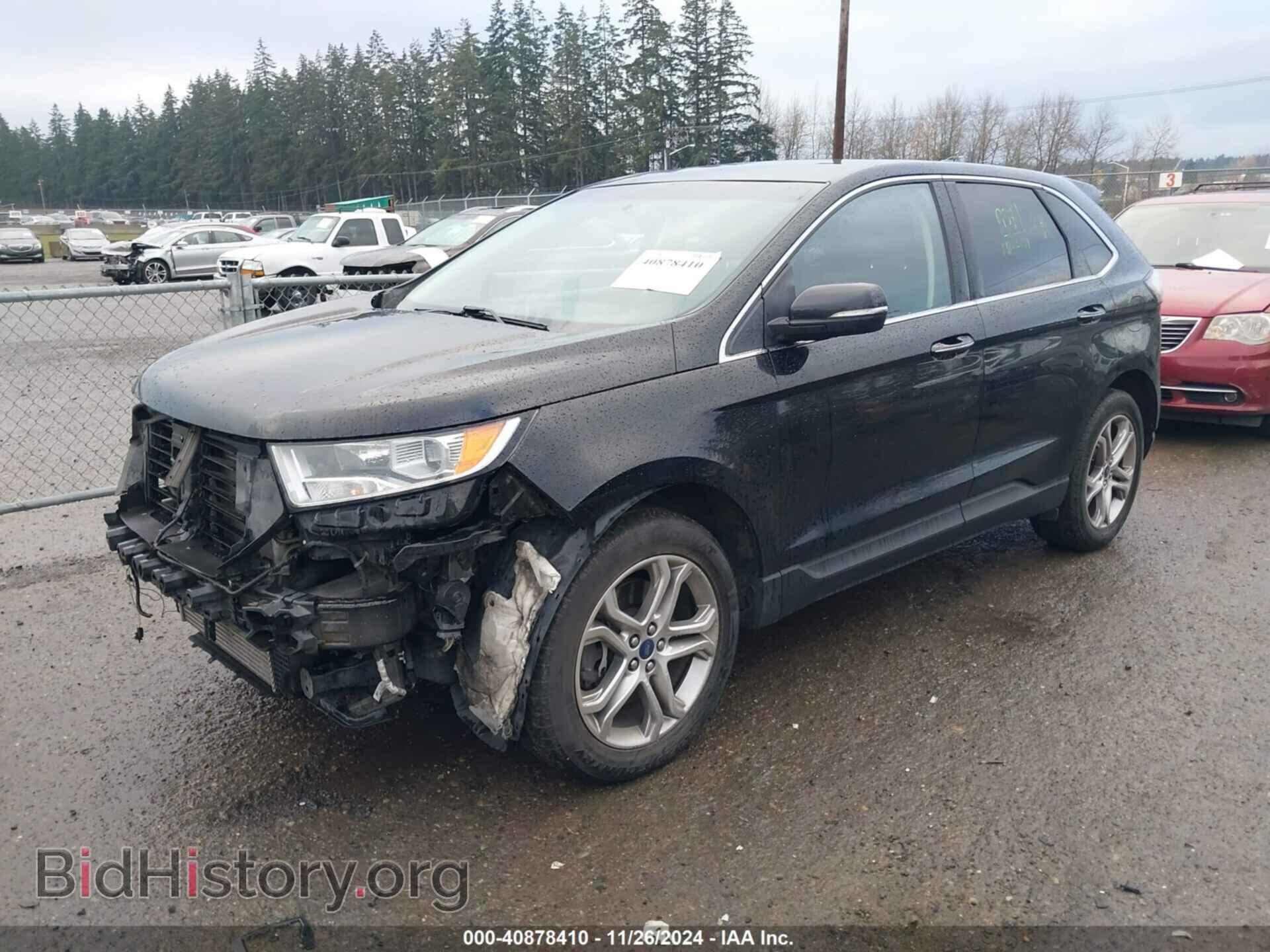 2016 FORD EDGE - VIN: 2FMPK4K96GBB06873 - Фото 2