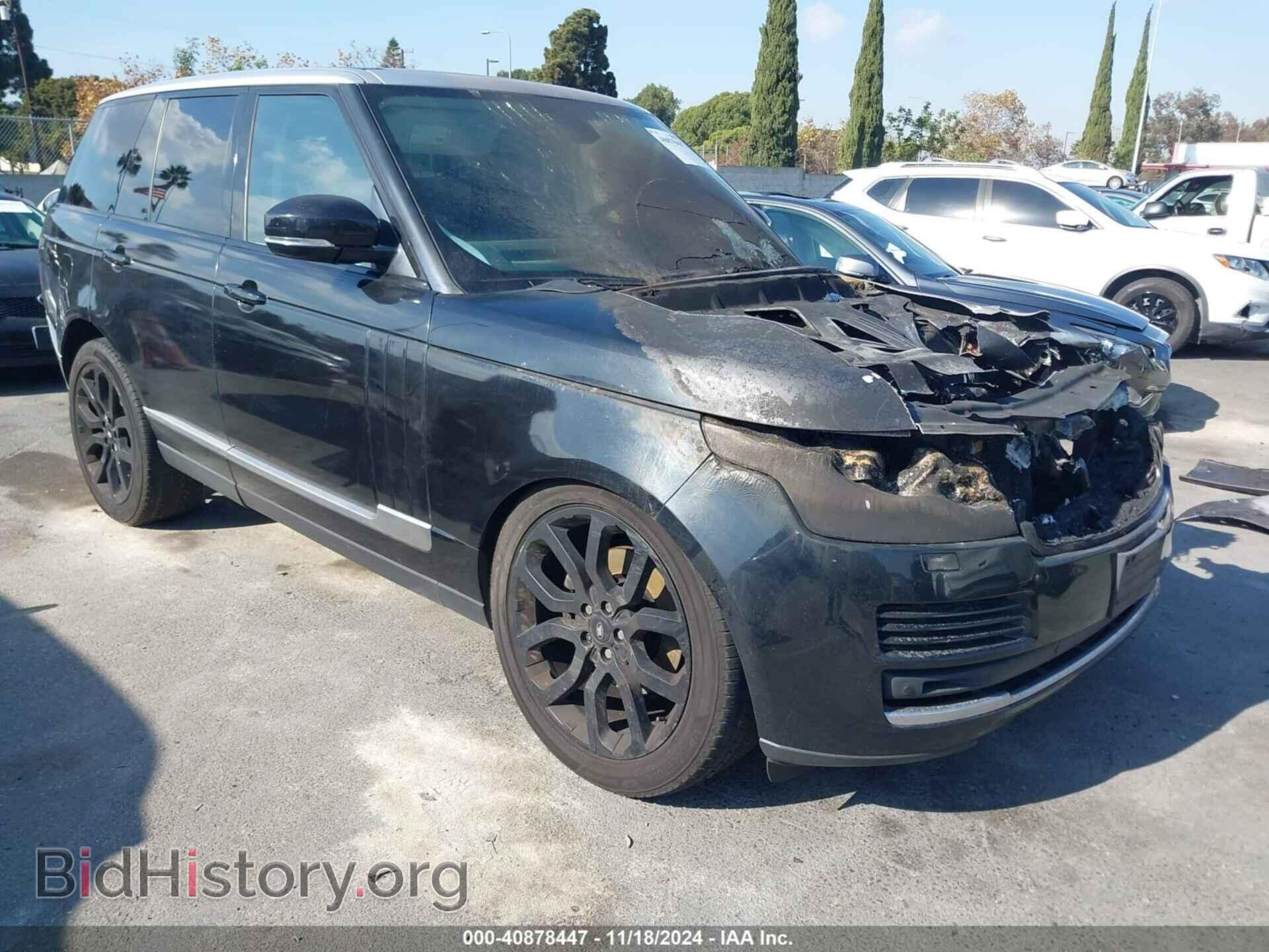 Фотография SALGS2WF8EA184582 - LAND ROVER RANGE ROVER 2014