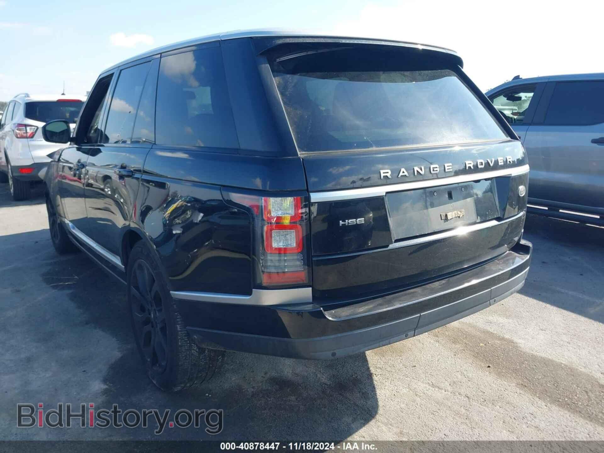 2014 LAND ROVER RANGE ROVER - VIN: SALGS2WF8EA184582 - Фото 3