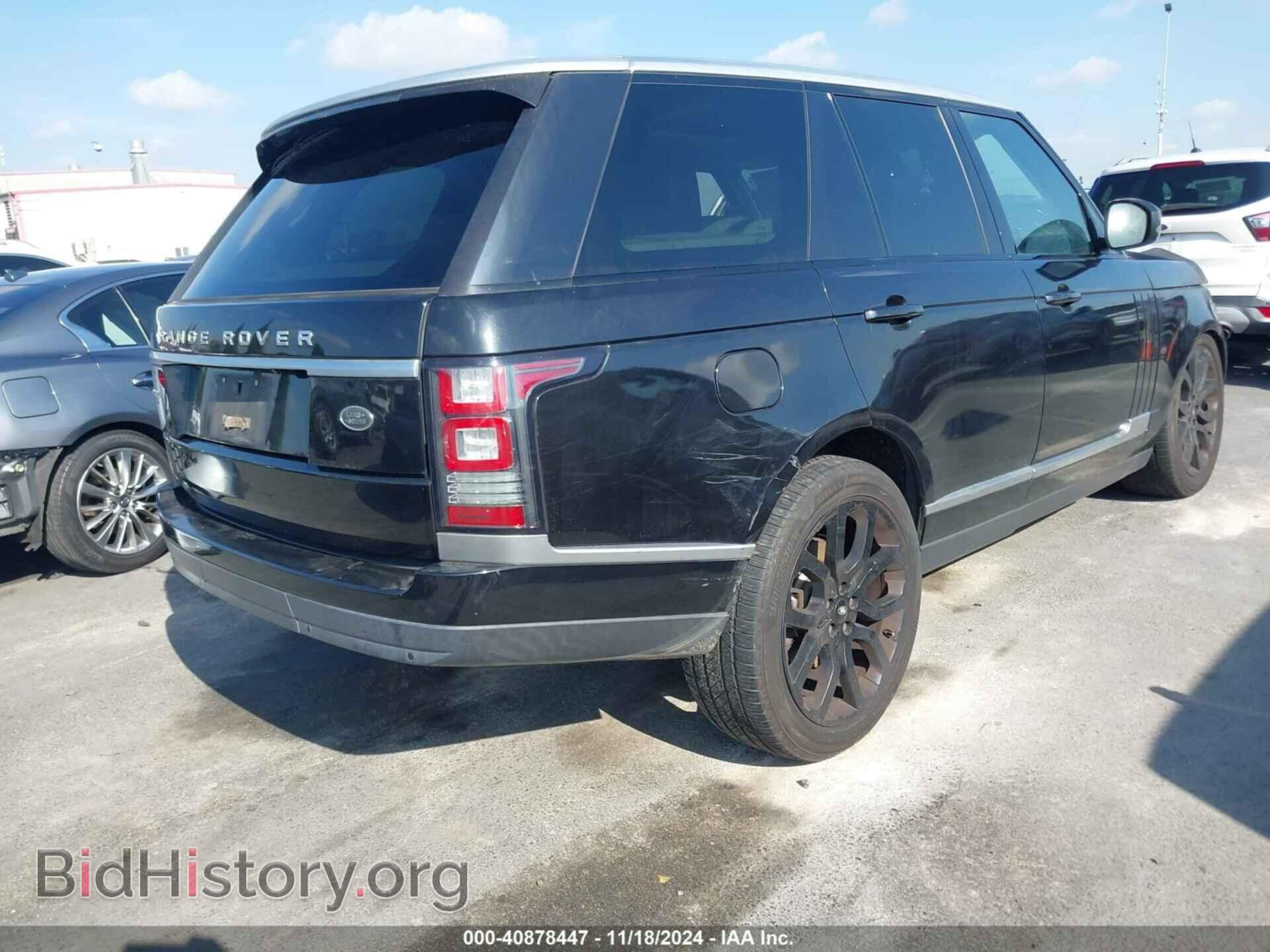 2014 LAND ROVER RANGE ROVER - VIN: SALGS2WF8EA184582 - Фото 4