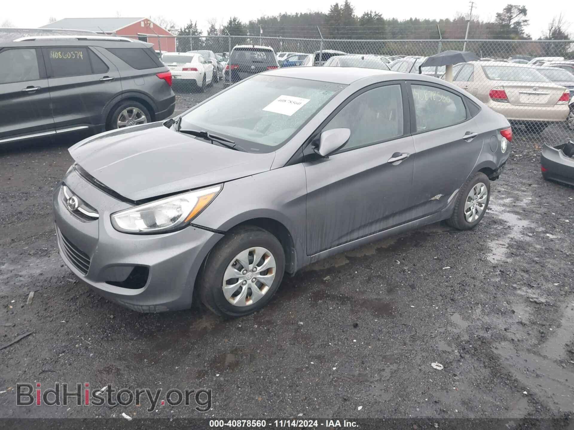 2016 HYUNDAI ACCENT - VIN: KMHCT4AE6GU115724 - Фото 2