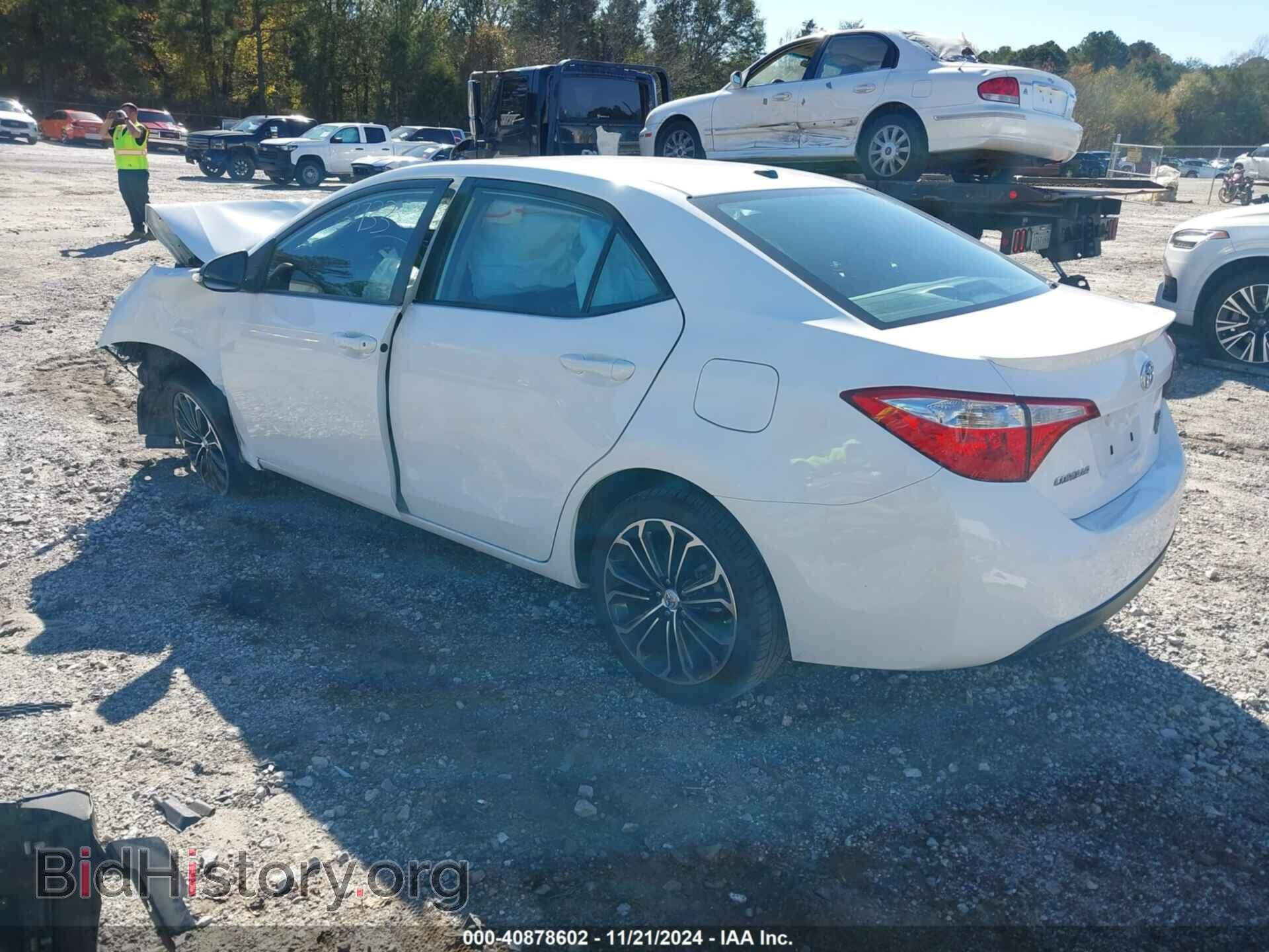 2016 TOYOTA COROLLA - VIN: 2T1BURHEXGC643733 - Фото 3