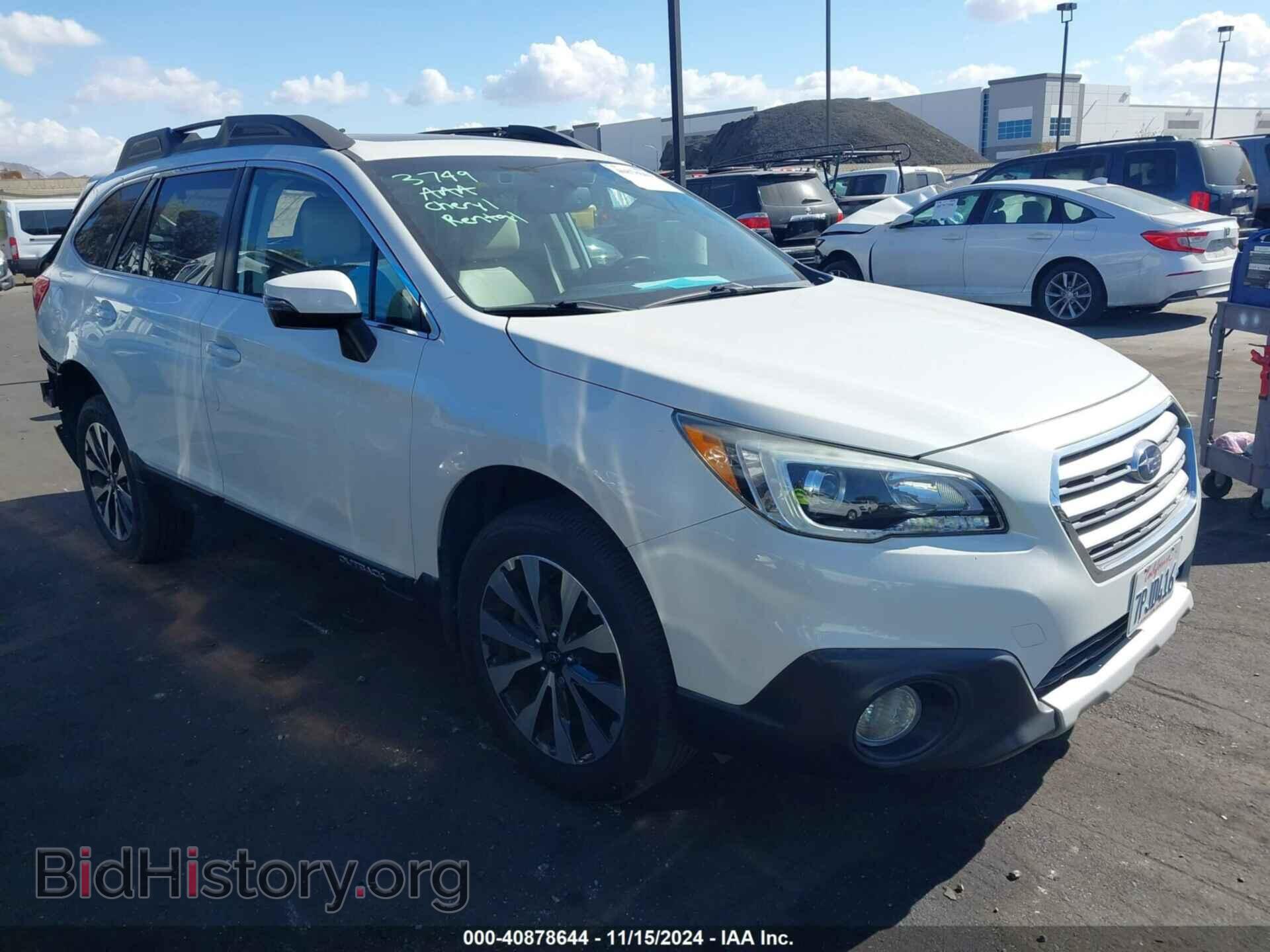 Фотография 4S4BSENC4G3272137 - SUBARU OUTBACK 2016