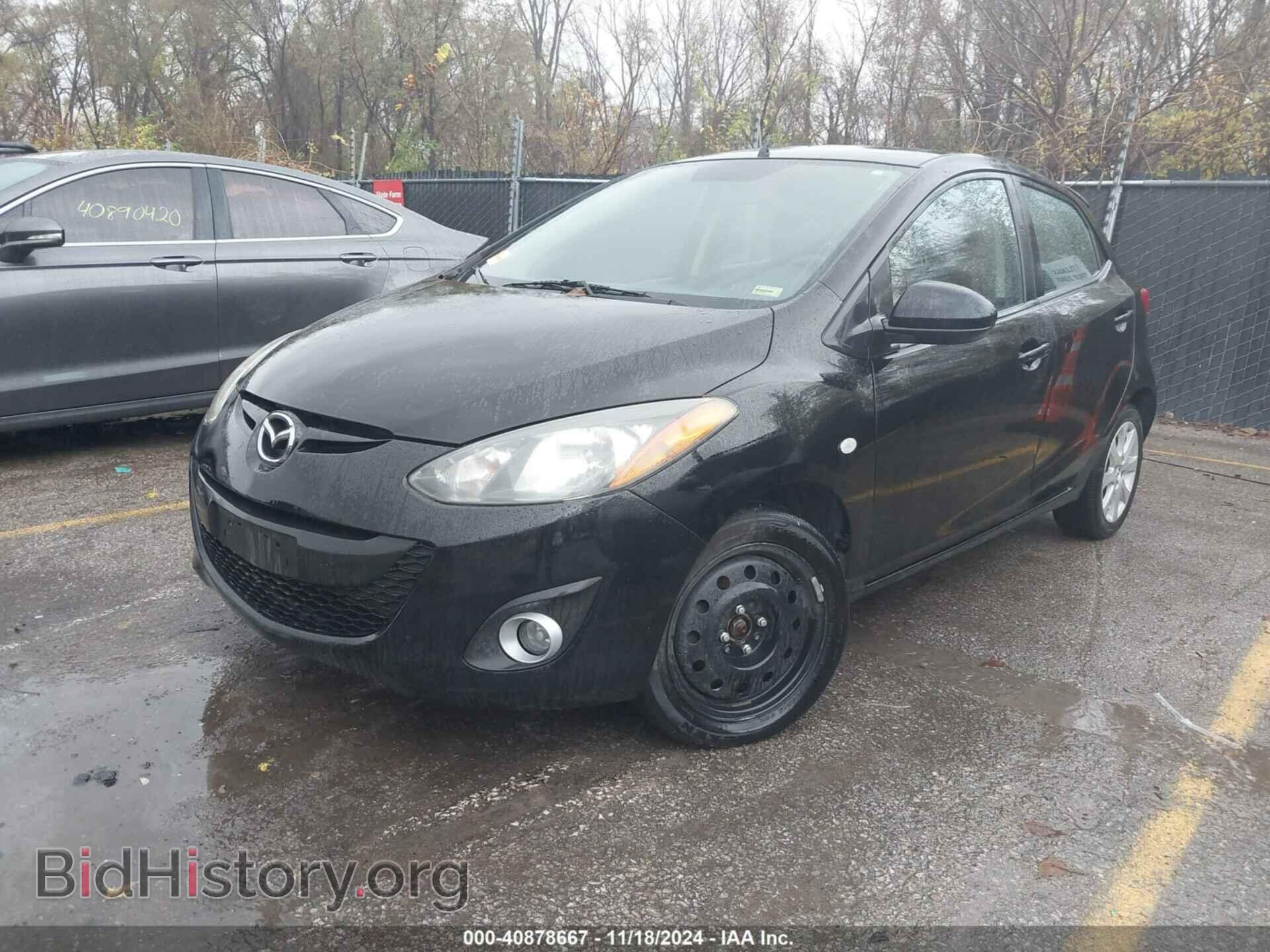 2012 MAZDA MAZDA2 - VIN: JM1DE1LY9C0144497 - Фото 2