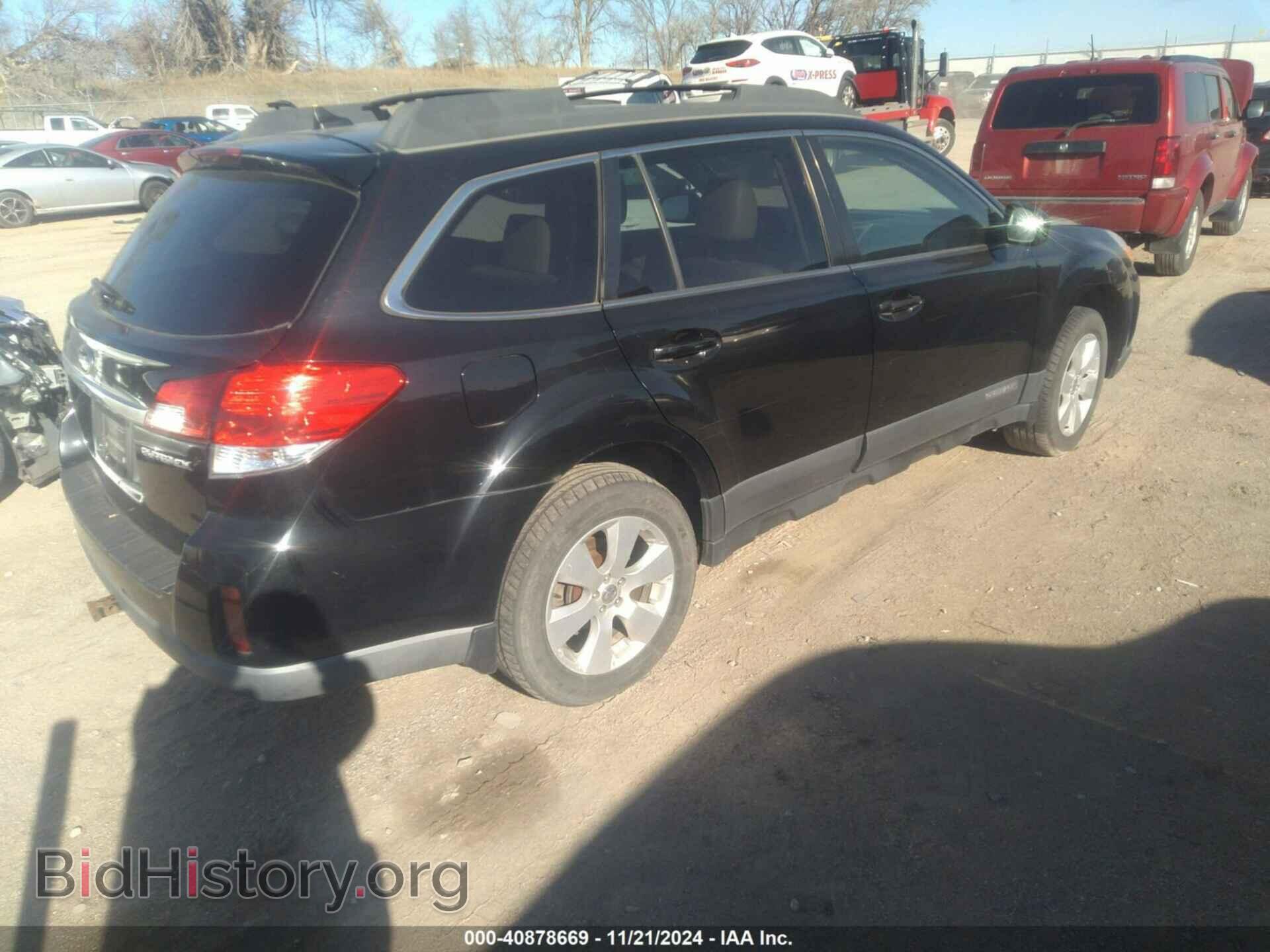 2011 SUBARU OUTBACK - VIN: 4S4BRCKC8B3351730 - Фото 4