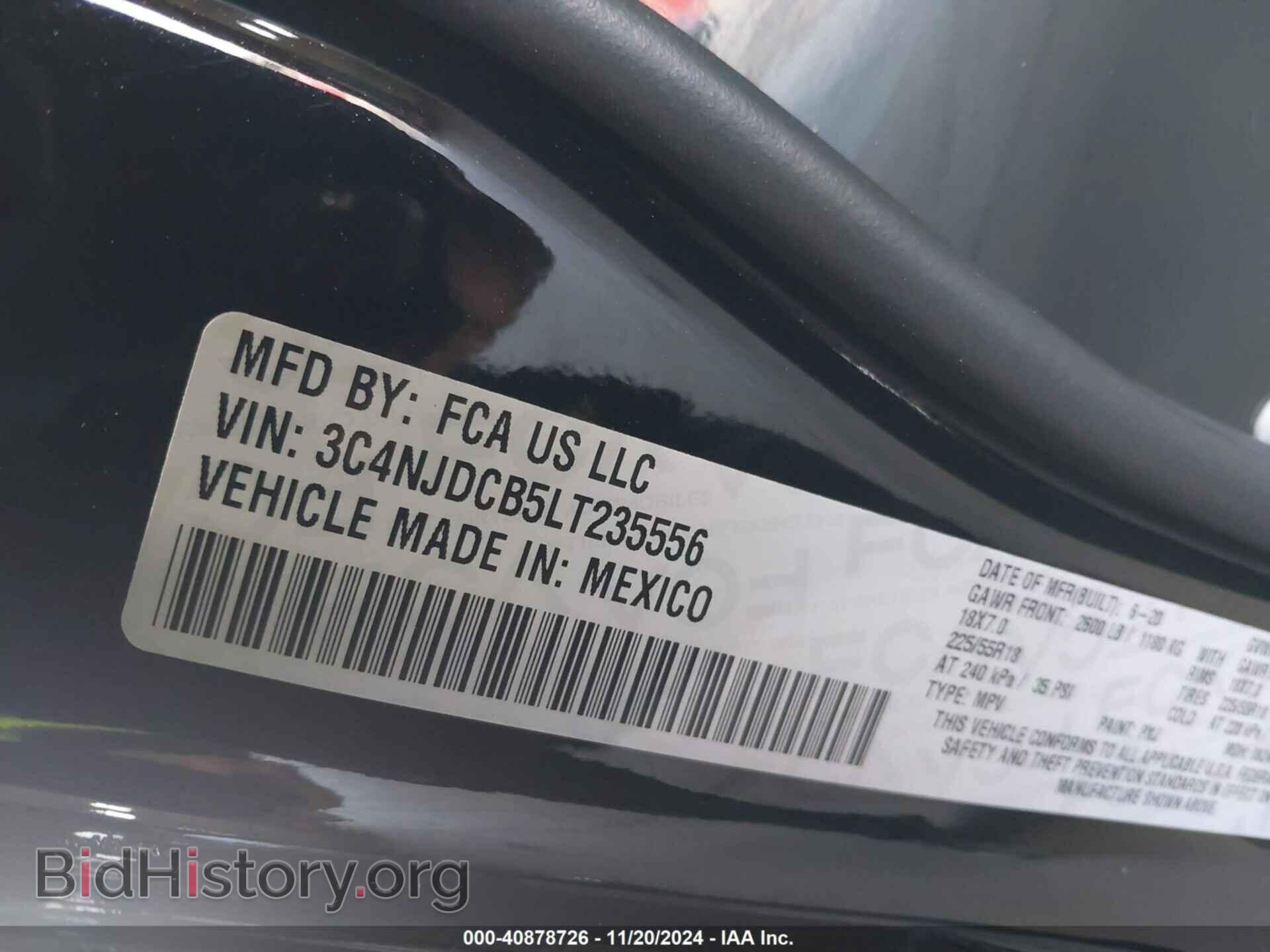 2020 JEEP COMPASS - VIN: 3C4NJDCB5LT235556 - Фото 9