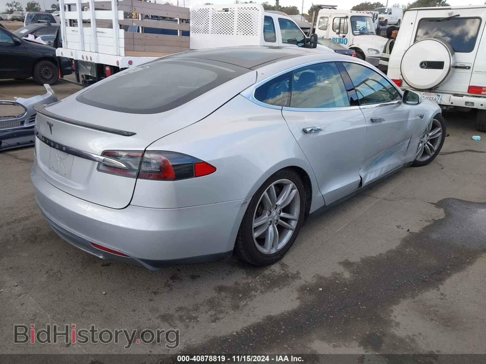 2012 TESLA MODEL S - VIN: 5YJSA1DP6CFP01733 - Фото 4
