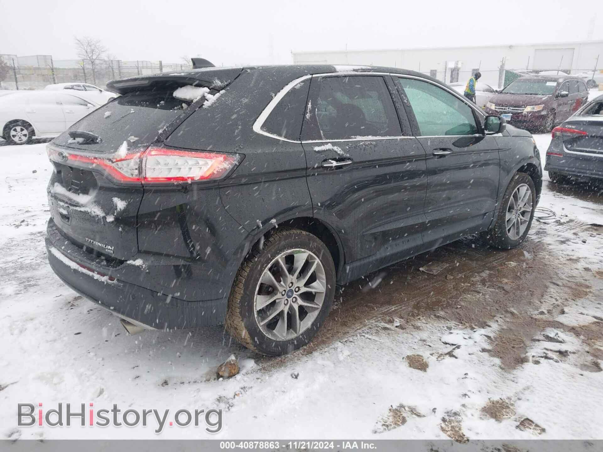 2015 FORD EDGE - VIN: 2FMTK4K82FBB08494 - Фото 4