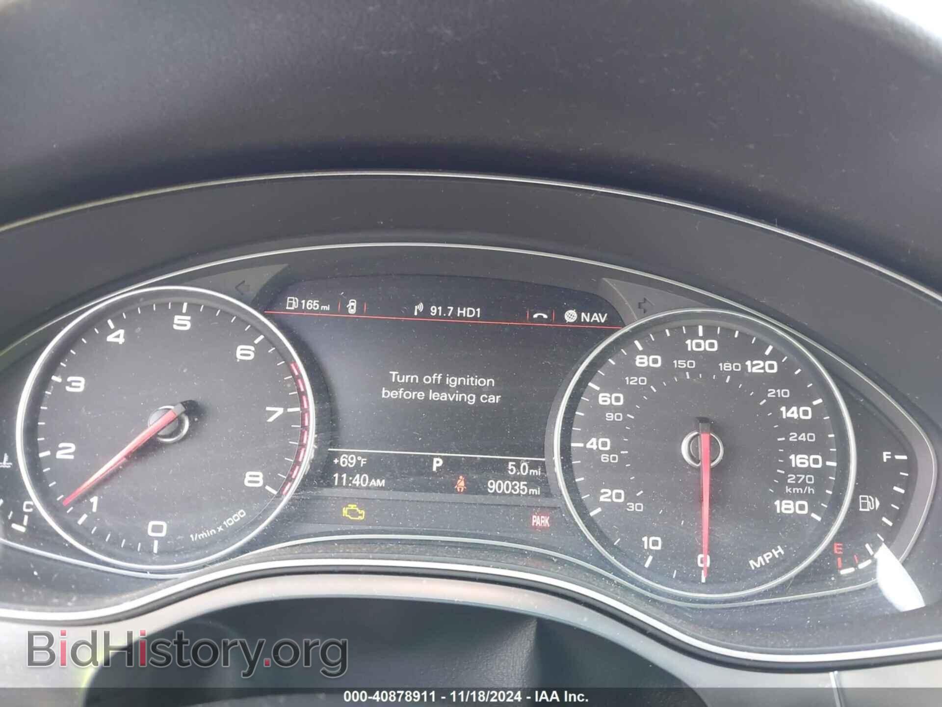 2013 AUDI A7 - VIN: WAUYGAFC2DN013909 - Фото 7