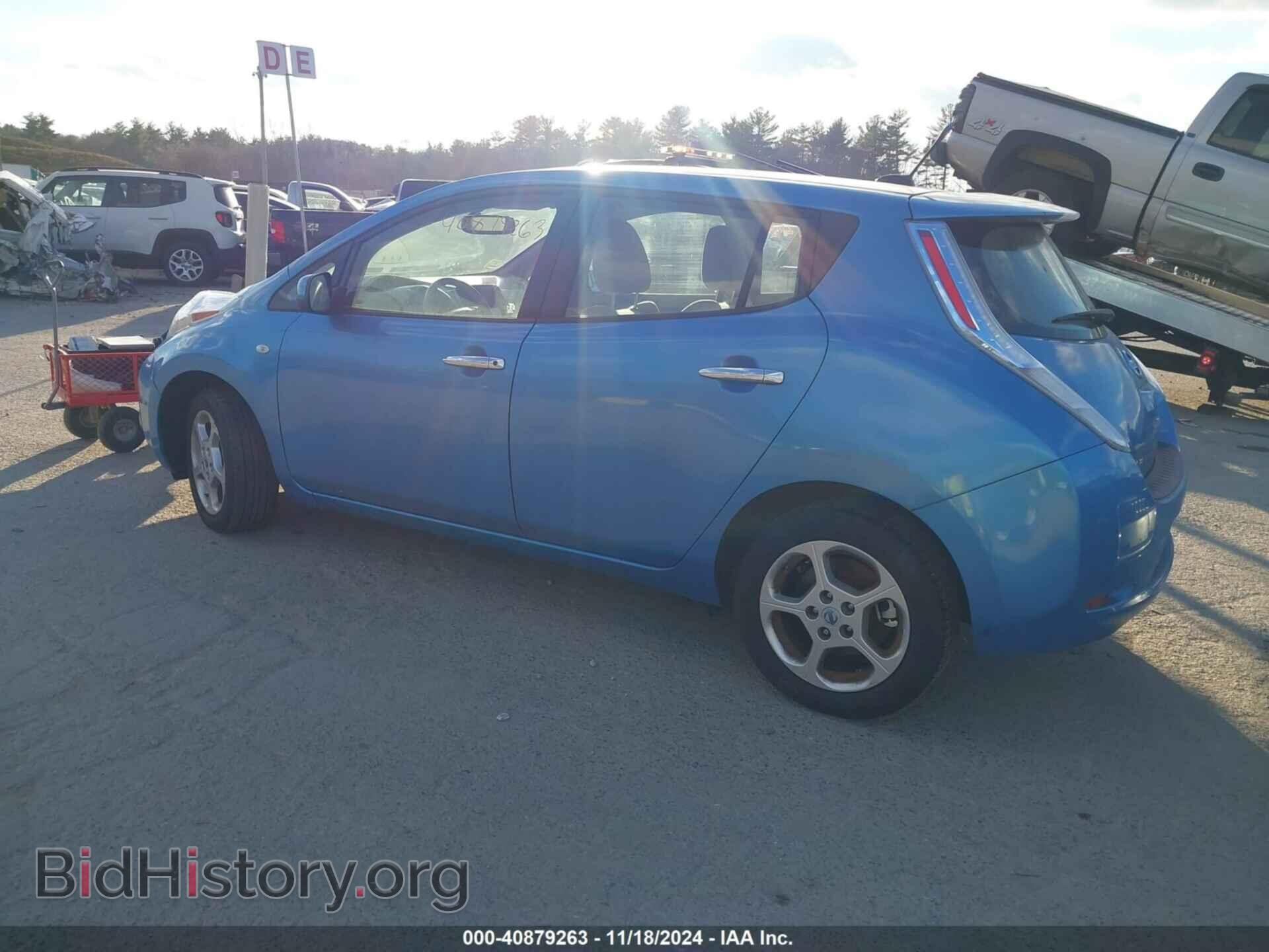 2012 NISSAN LEAF - VIN: JN1AZ0CP2CT017813 - Фото 3