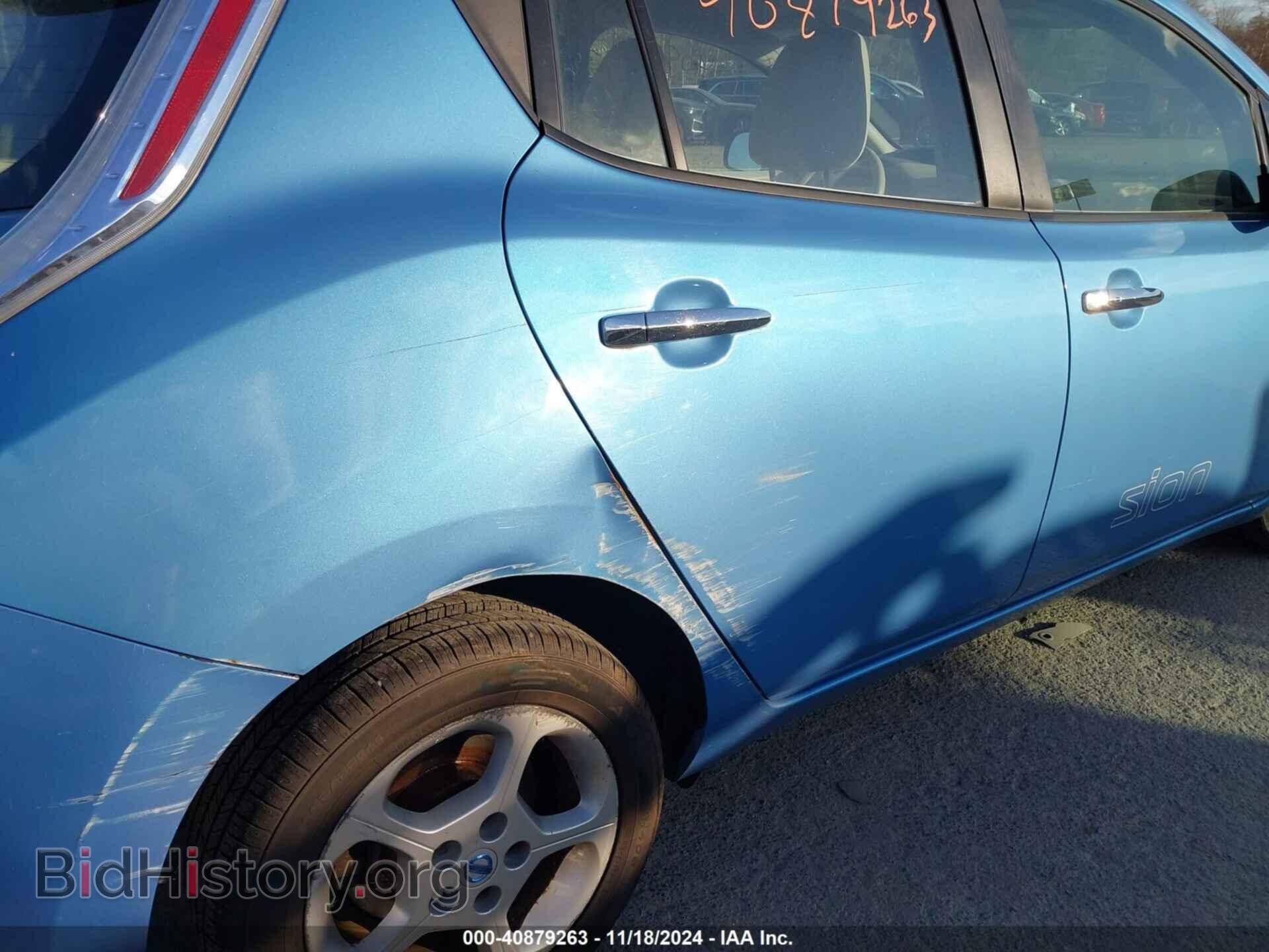 2012 NISSAN LEAF - VIN: JN1AZ0CP2CT017813 - Фото 6