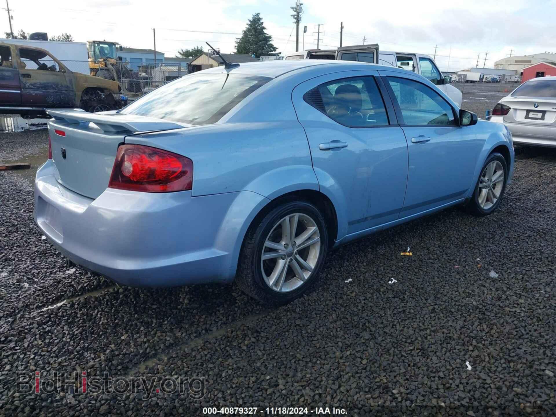 2013 DODGE AVENGER - VIN: 1C3CDZAG6DN729991 - Фото 4