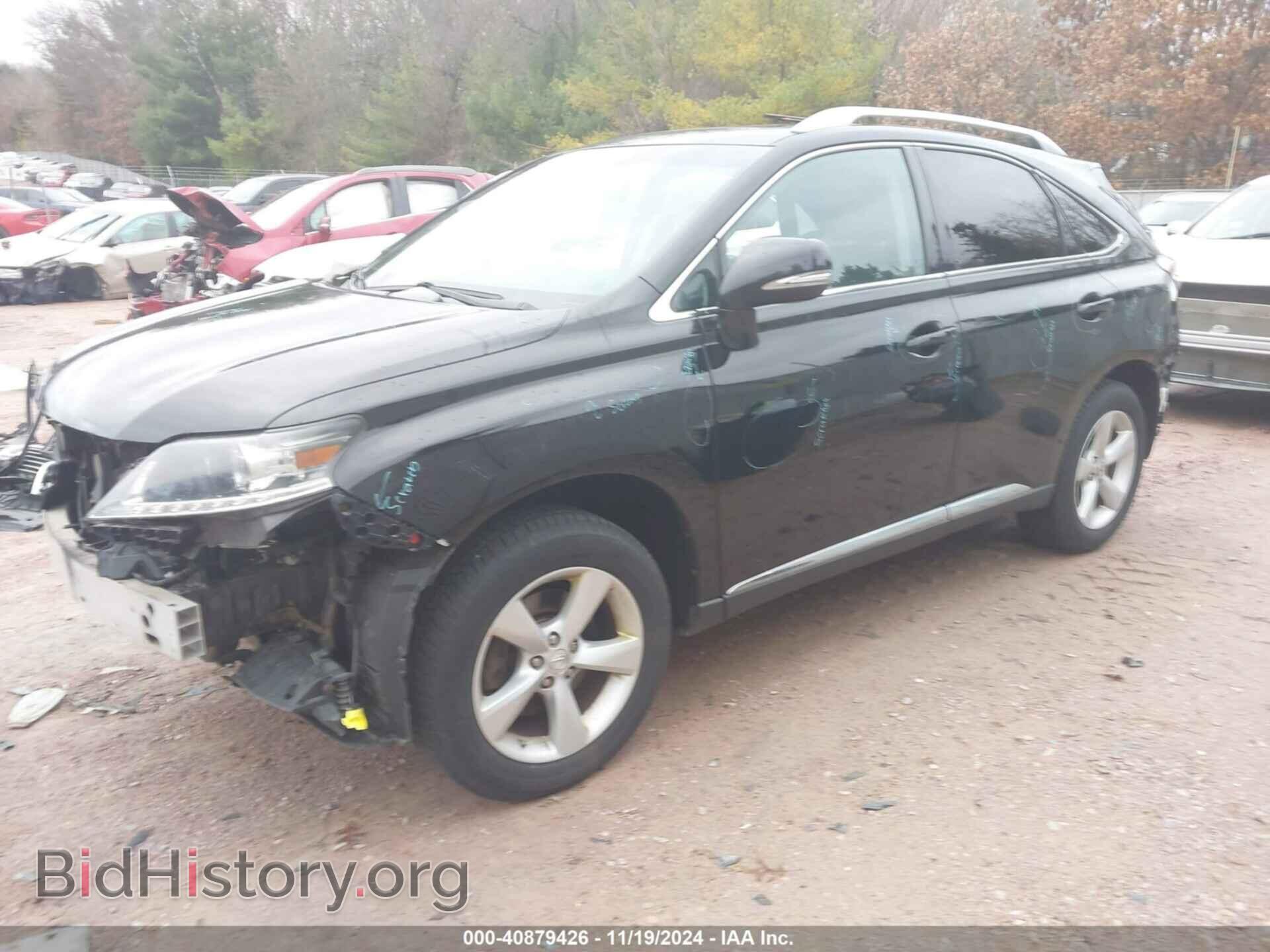 2015 LEXUS RX - VIN: 2T2BK1BA2FC257976 - Фото 2