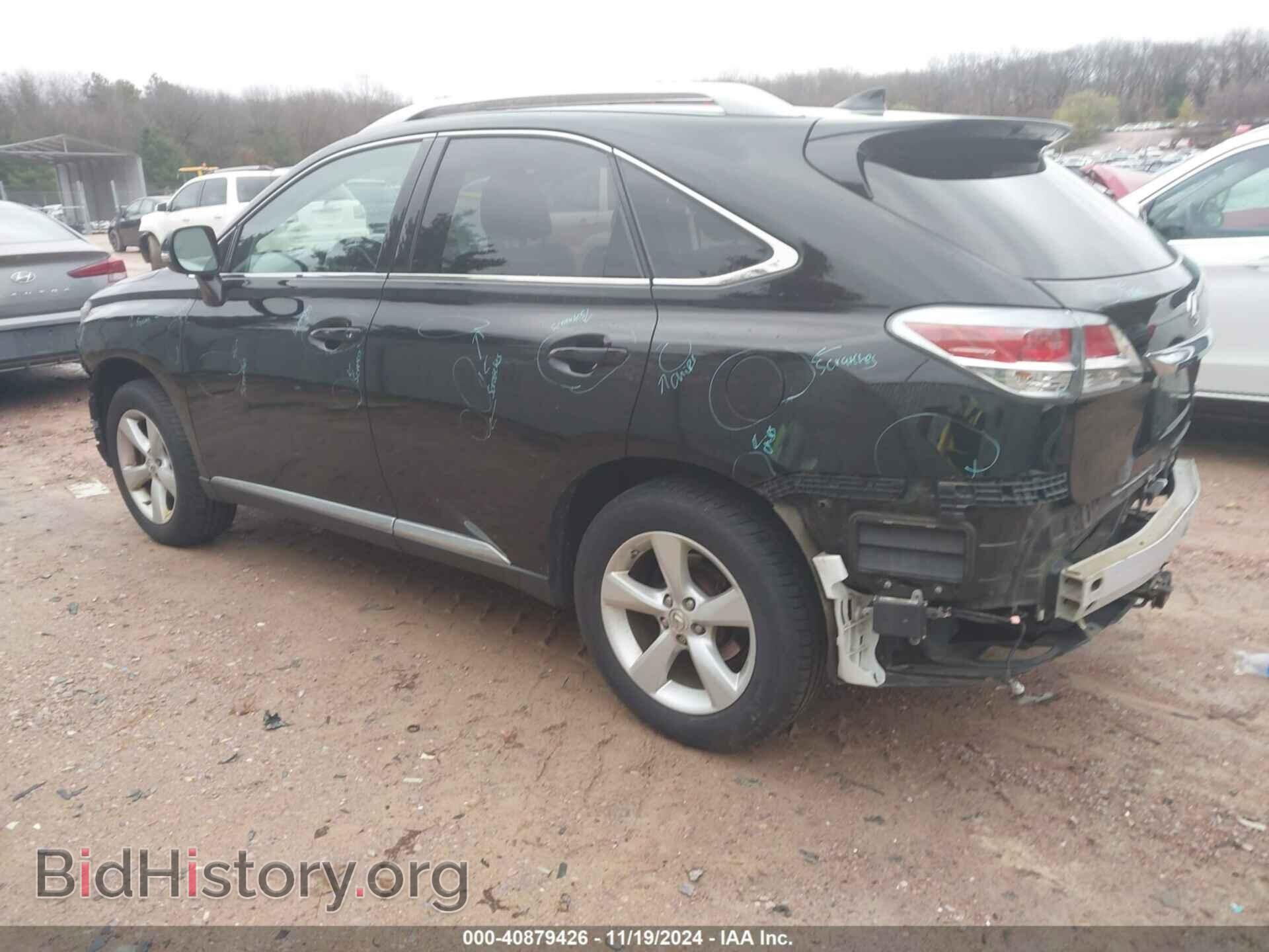 2015 LEXUS RX - VIN: 2T2BK1BA2FC257976 - Фото 3