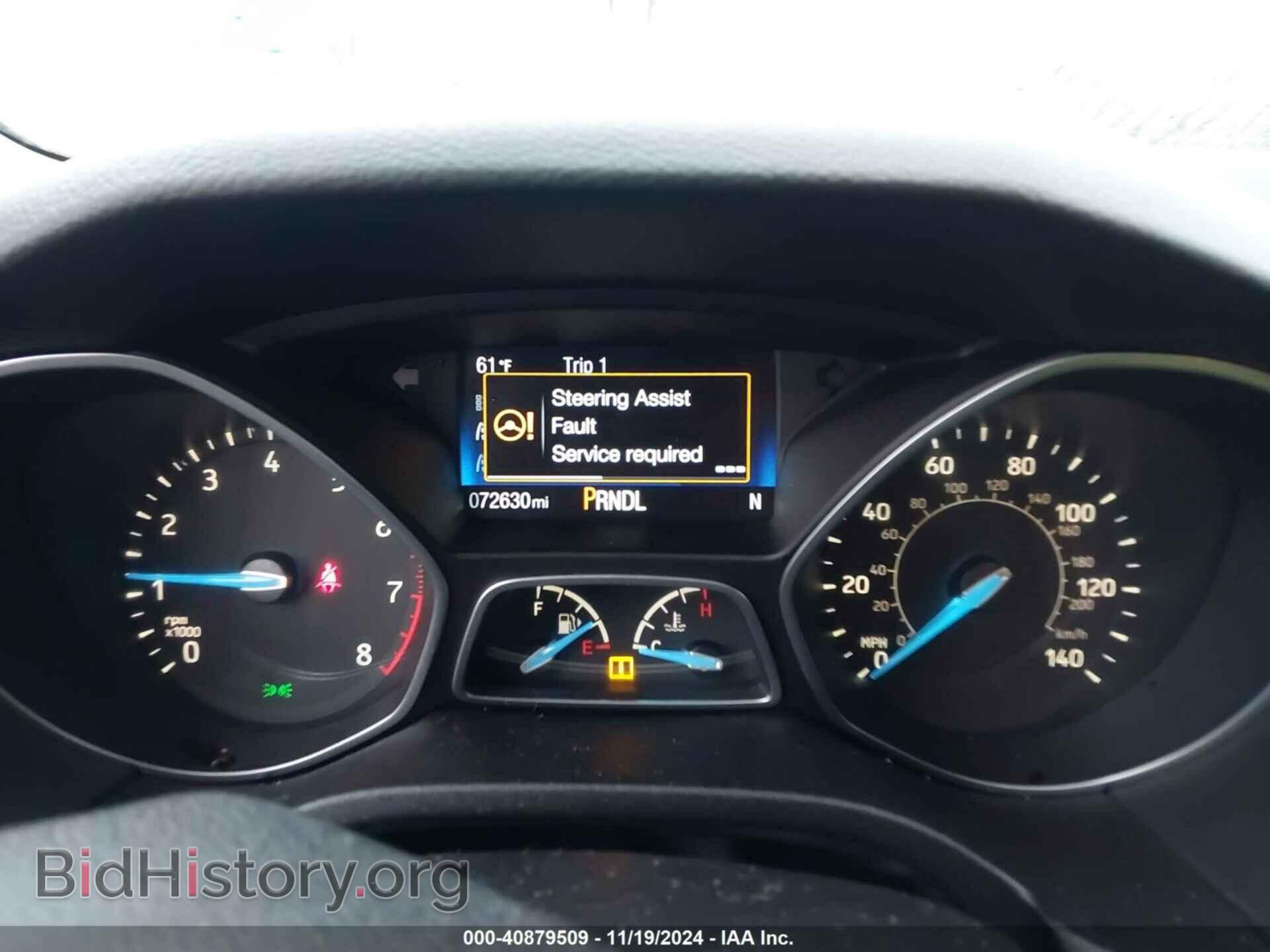 2016 FORD FOCUS - VIN: 1FADP3F21GL386580 - Фото 7